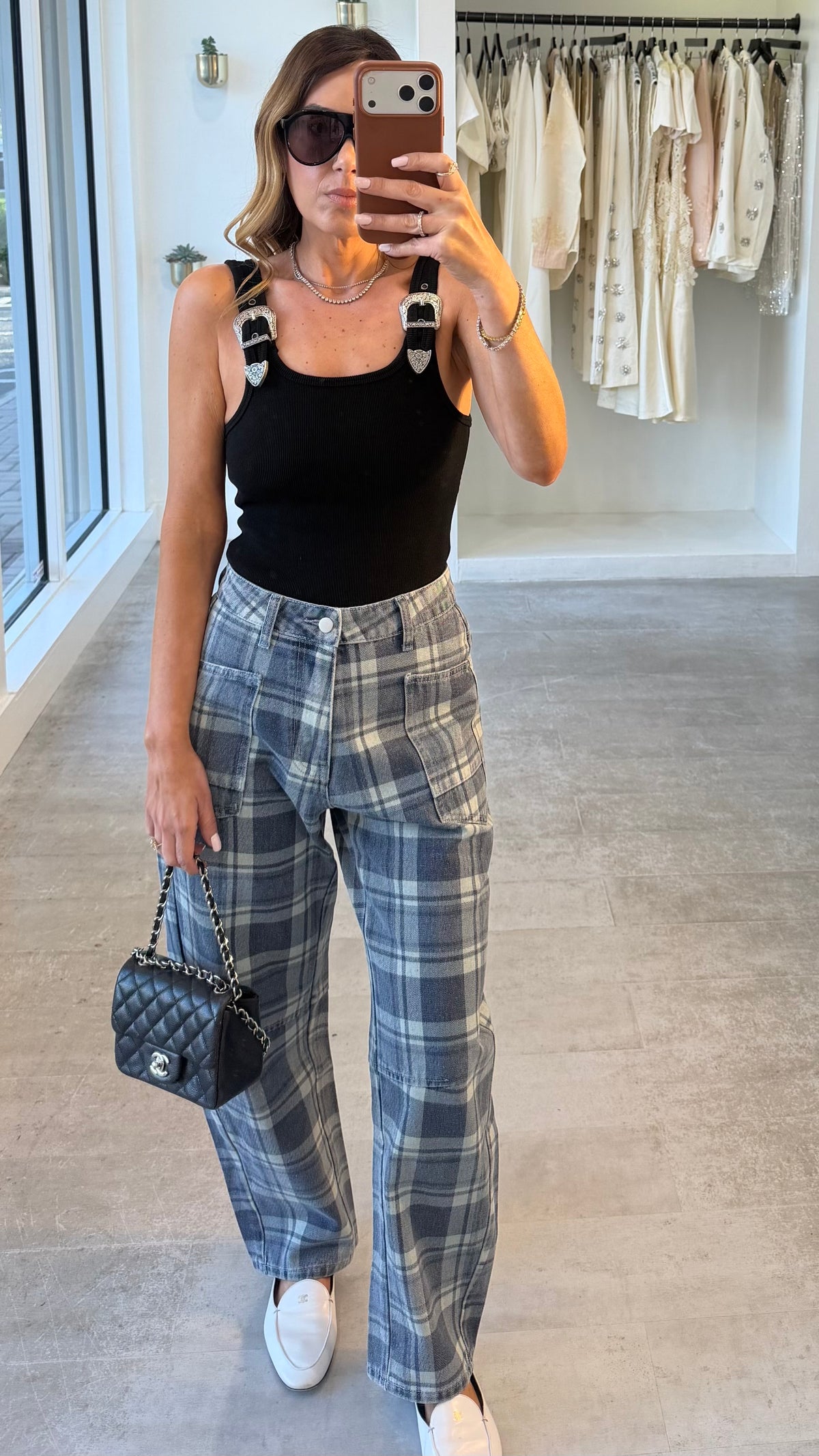 PLAID BEHAVIOR DENIM
