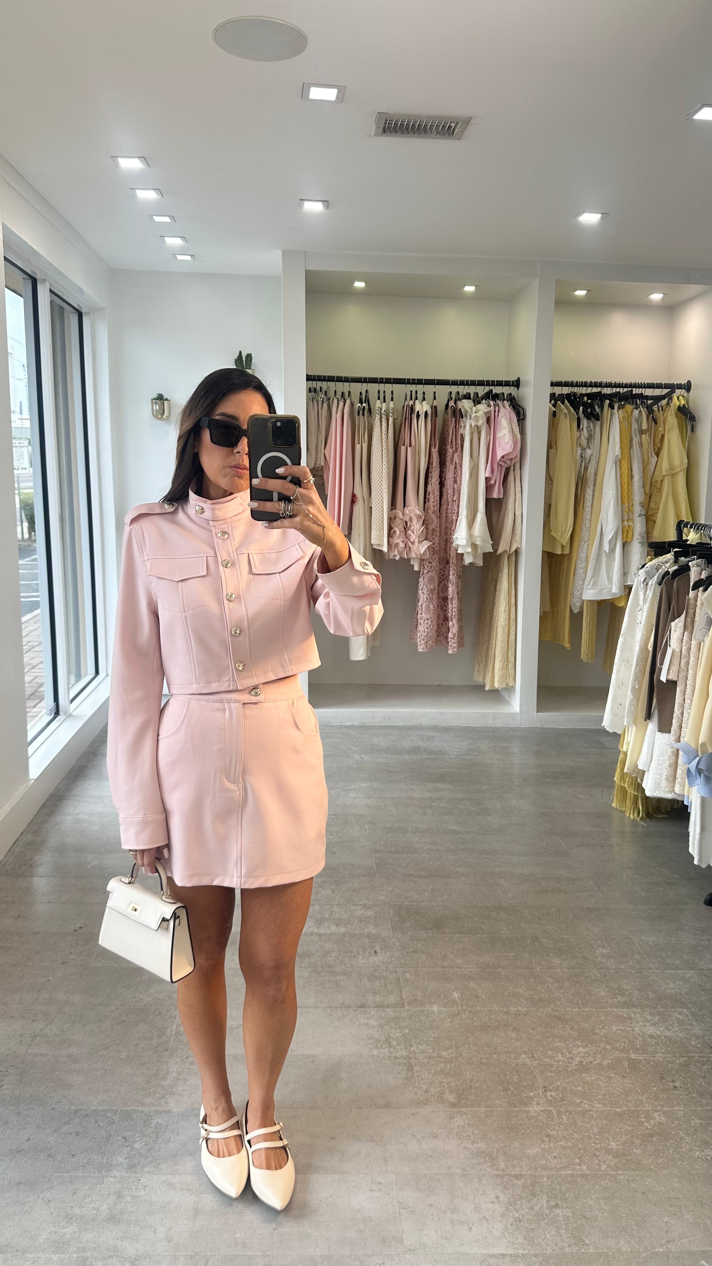 BLUSH MODERN SKIRT SET