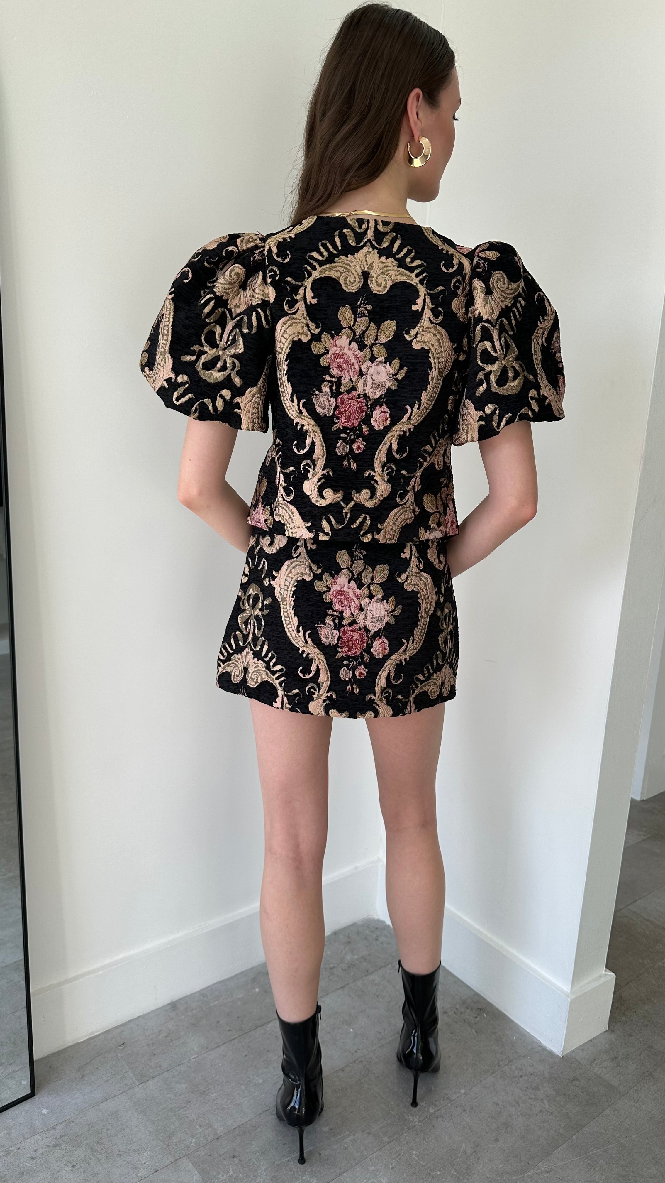 BAROQUE BLOOM SKIRT