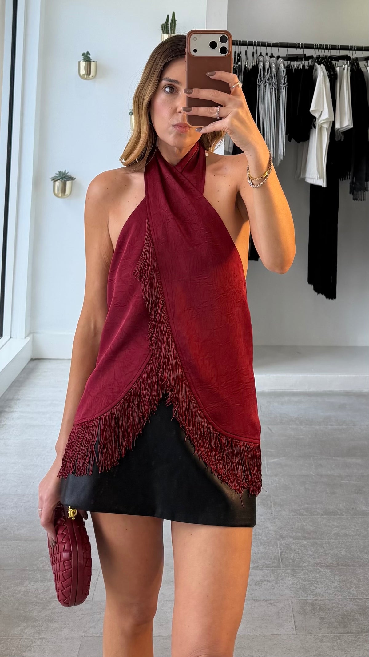 RUBY FRINGE TOP