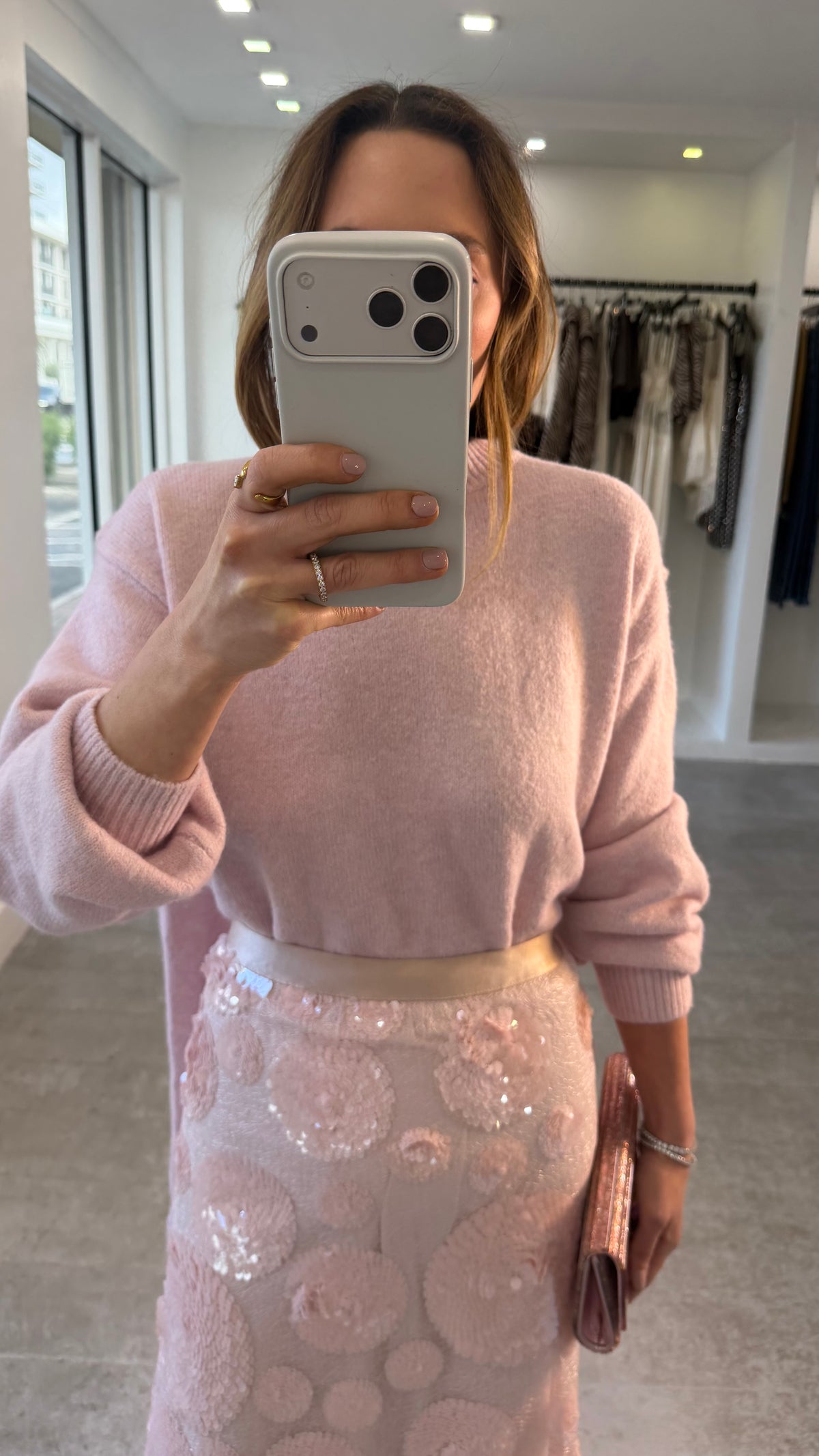 PINK BUBBLE SKIRT