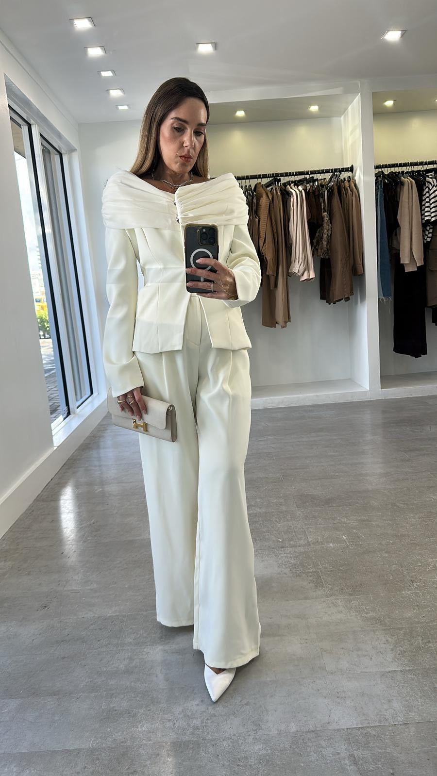 VANILLA DRAPE SET