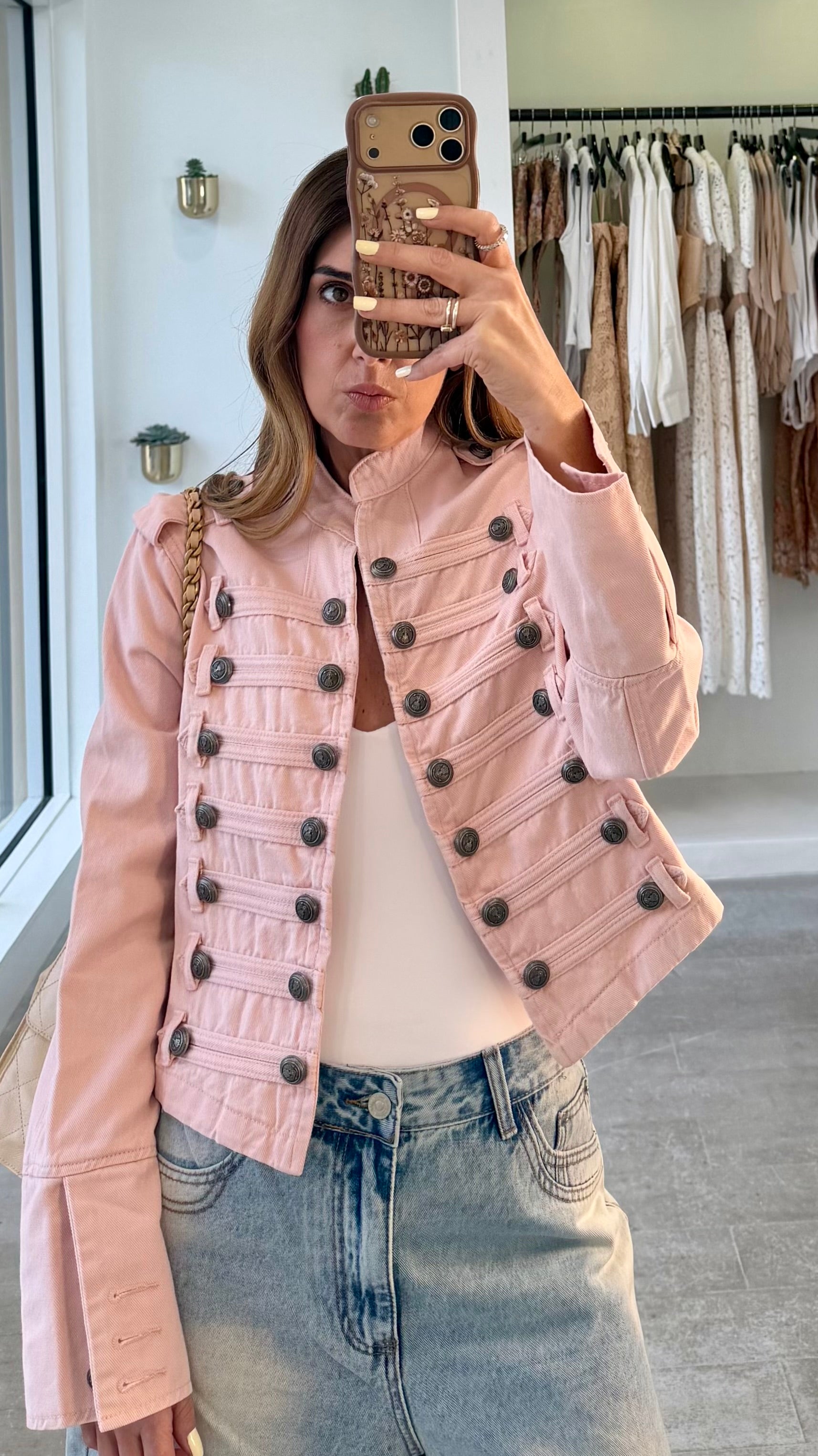 PINK NAPOLEON JACKET