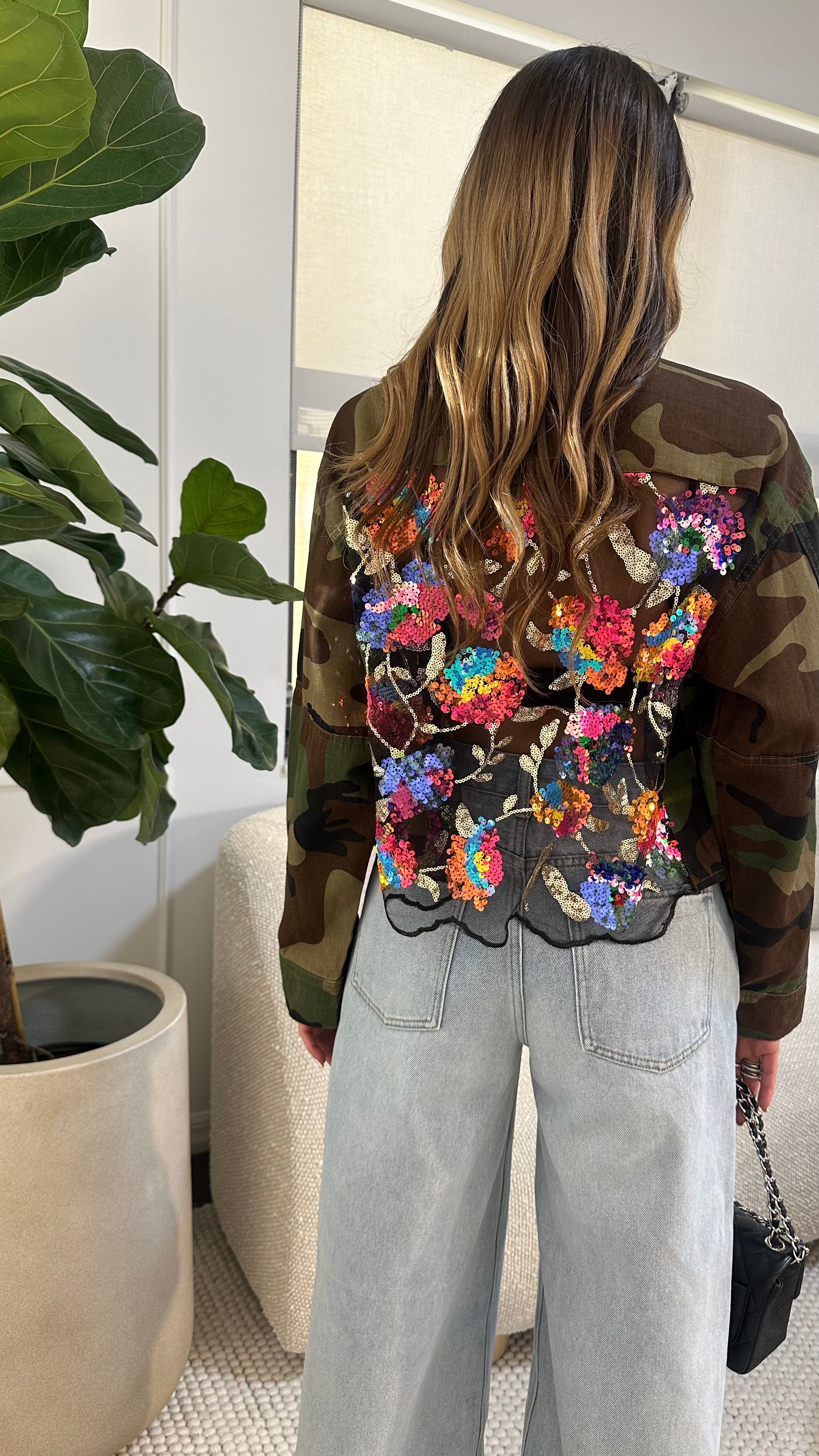 COLORFUL ARMY JACKET