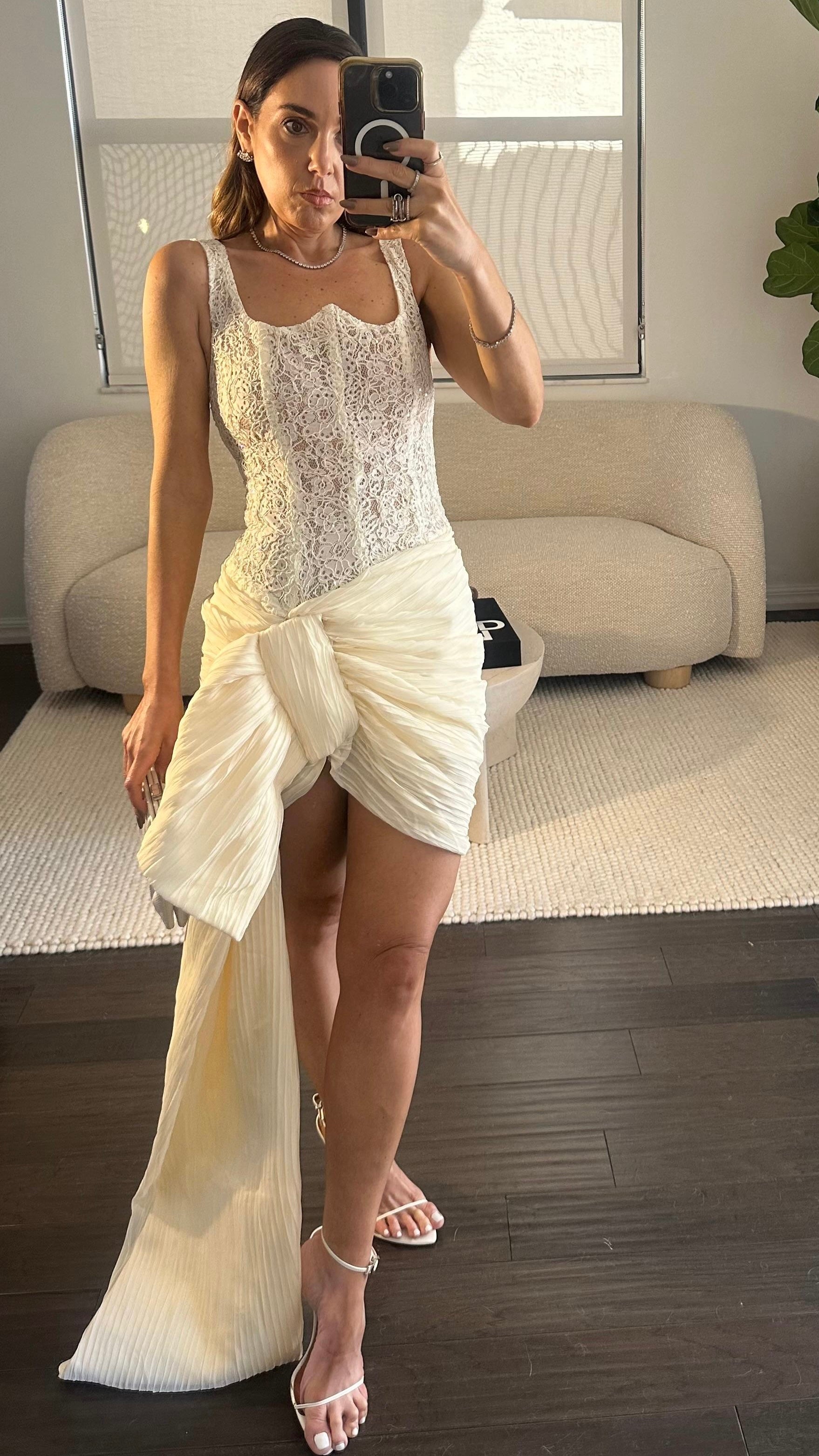 LUX LACE SIREN DRESS