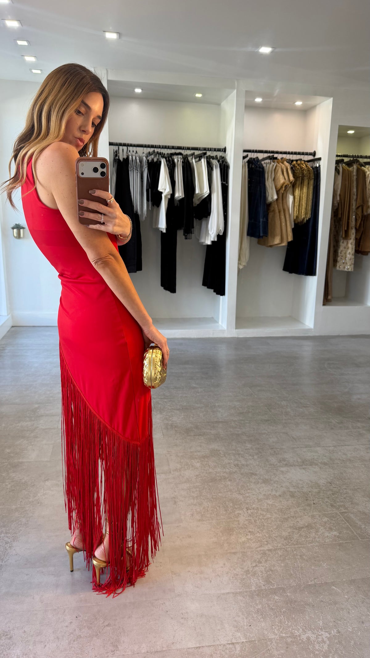 ROUGE RUSH DRESS