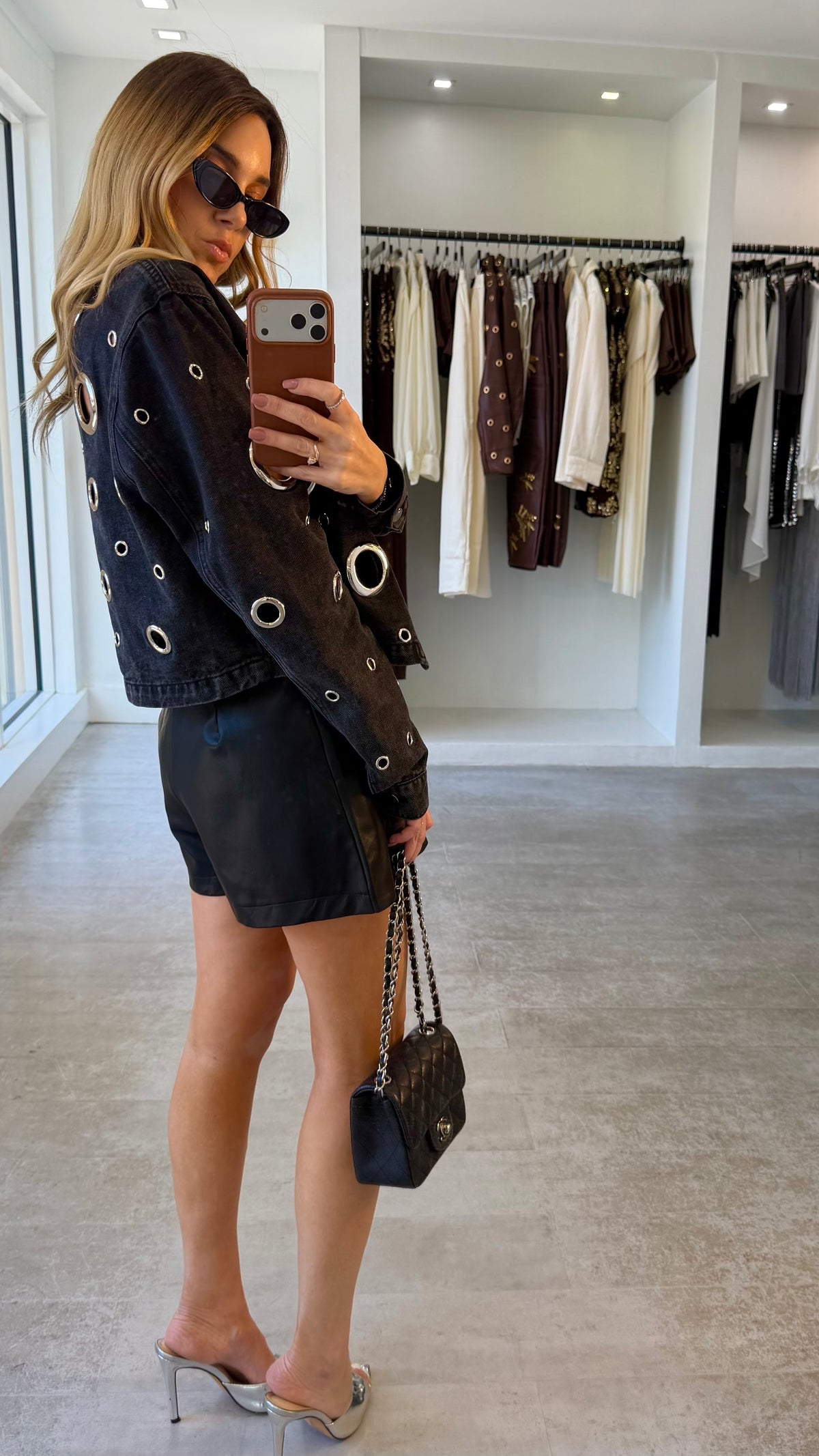 NOIR SILVER ARO JACKET