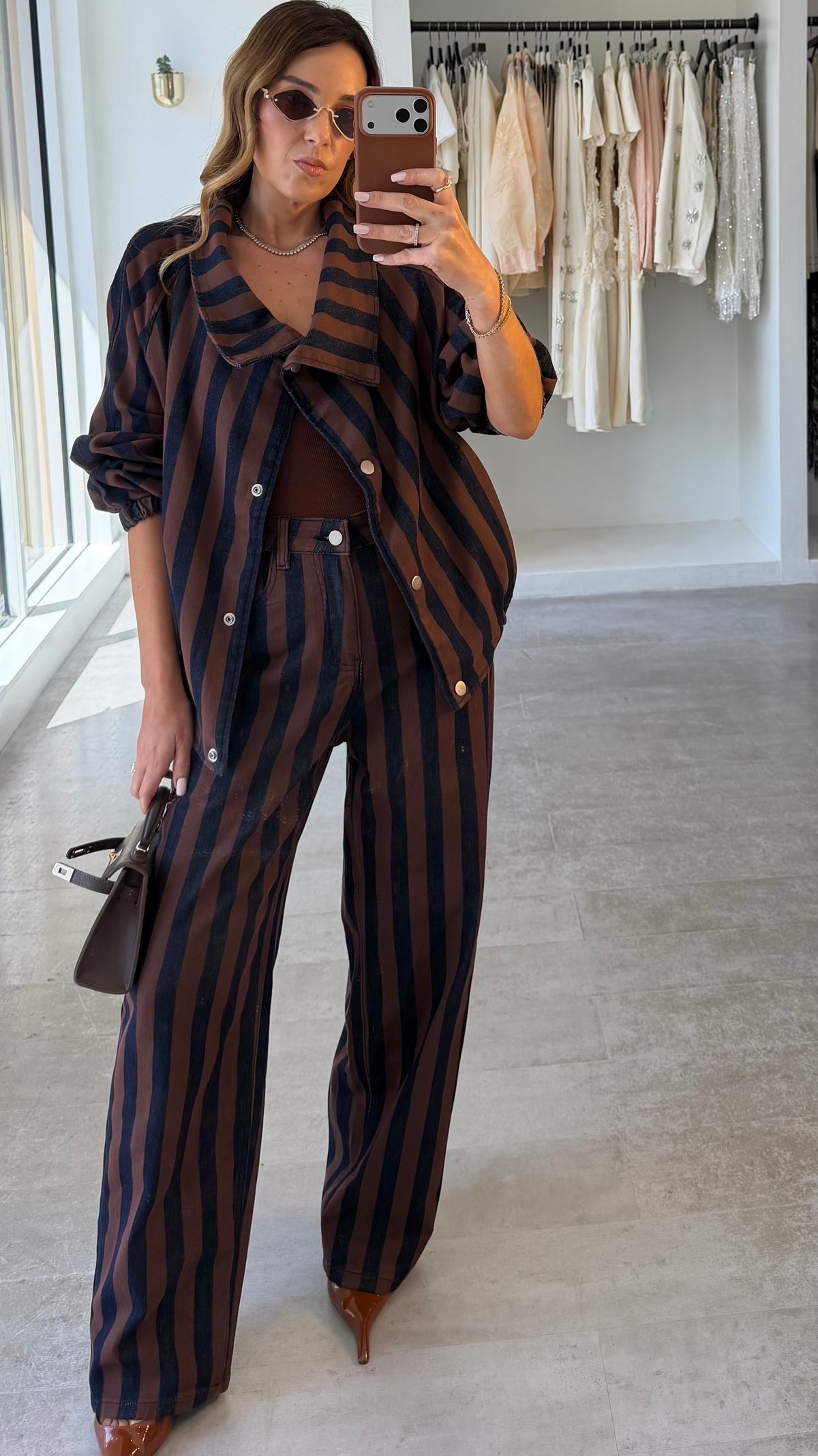 CHOCO STRIPE SET