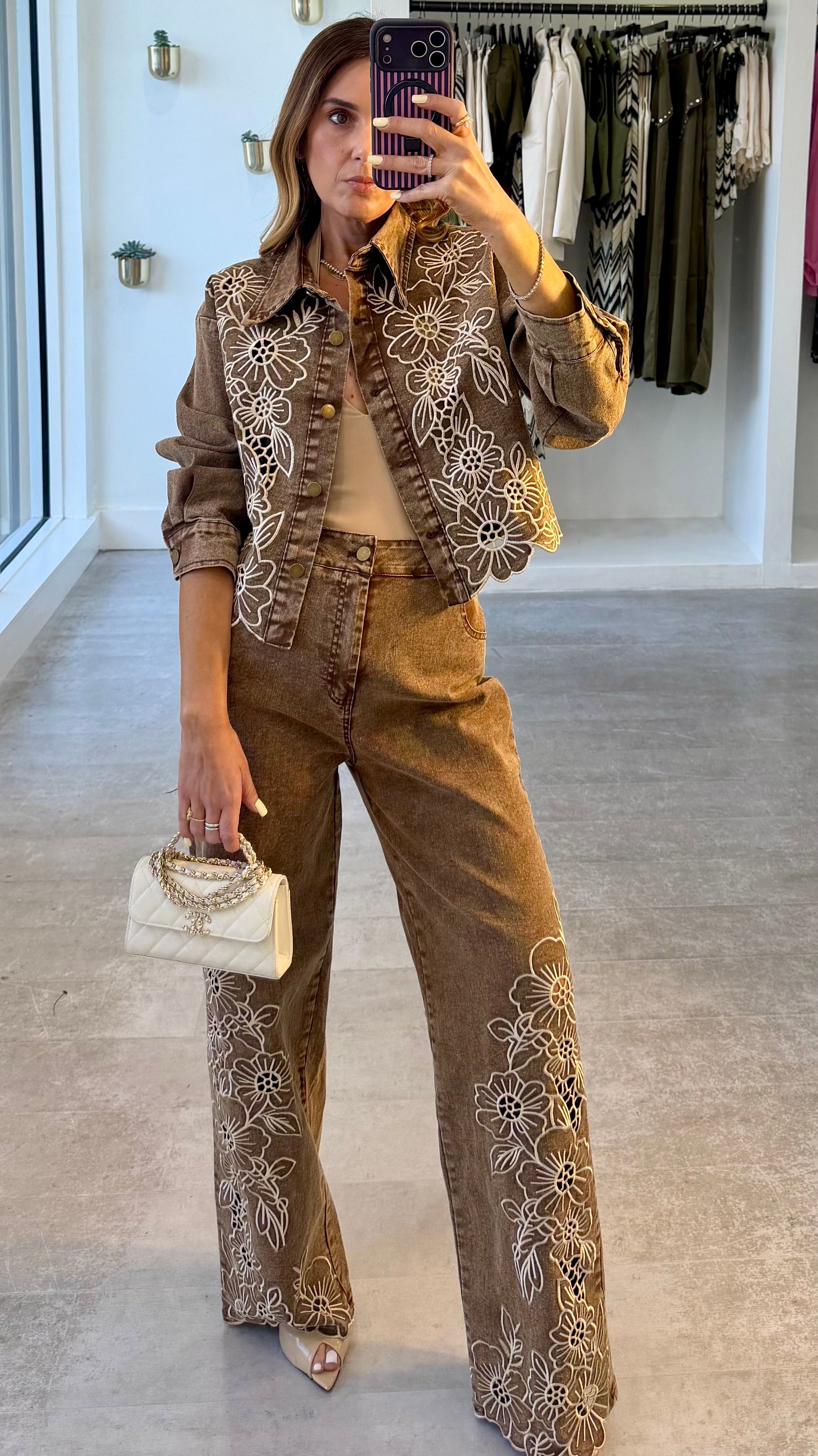 BROWN BLOOM SET