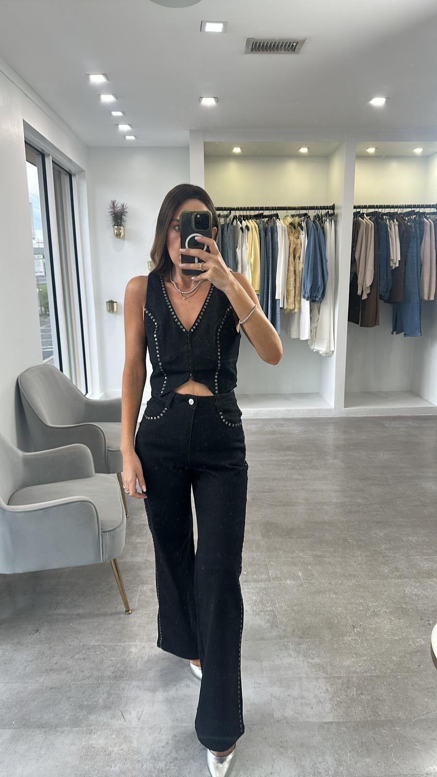 NOIR STUD SET