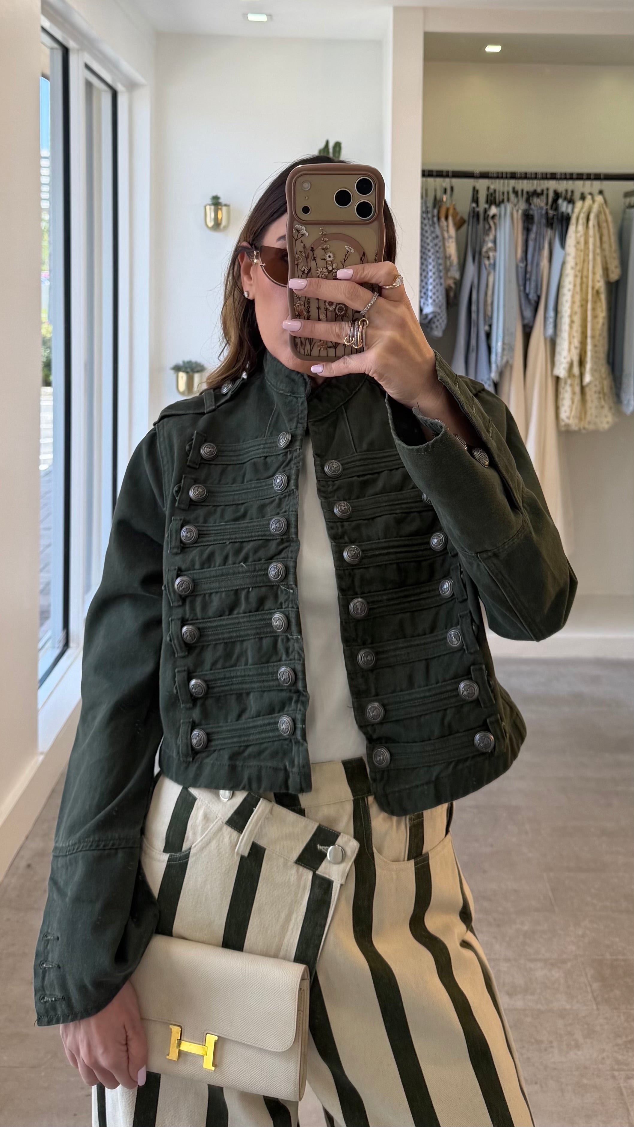 GREEN NAPOLEON JACKET