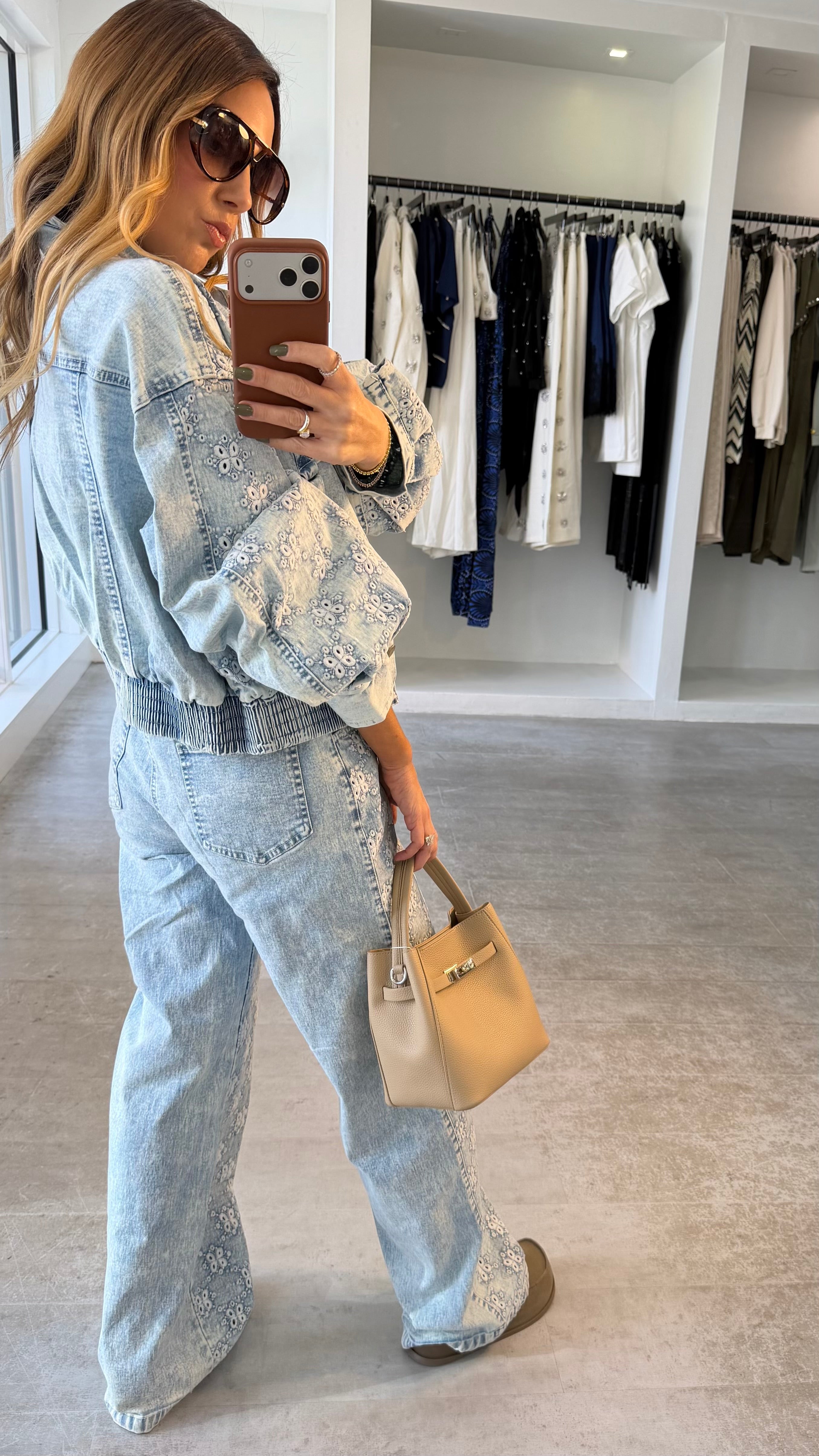 DENIM BLOOM SET