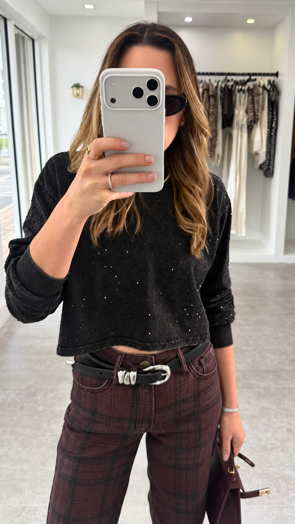 MIDNIGHT SPARKLE TOP