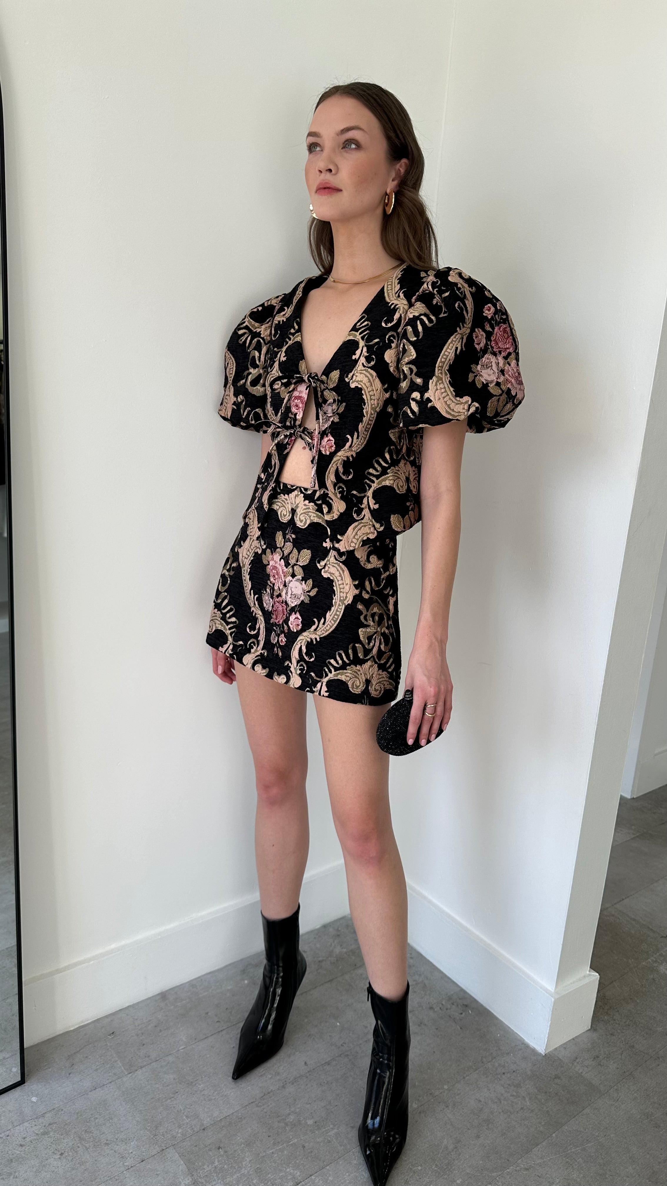 BAROQUE BLOOM SKIRT