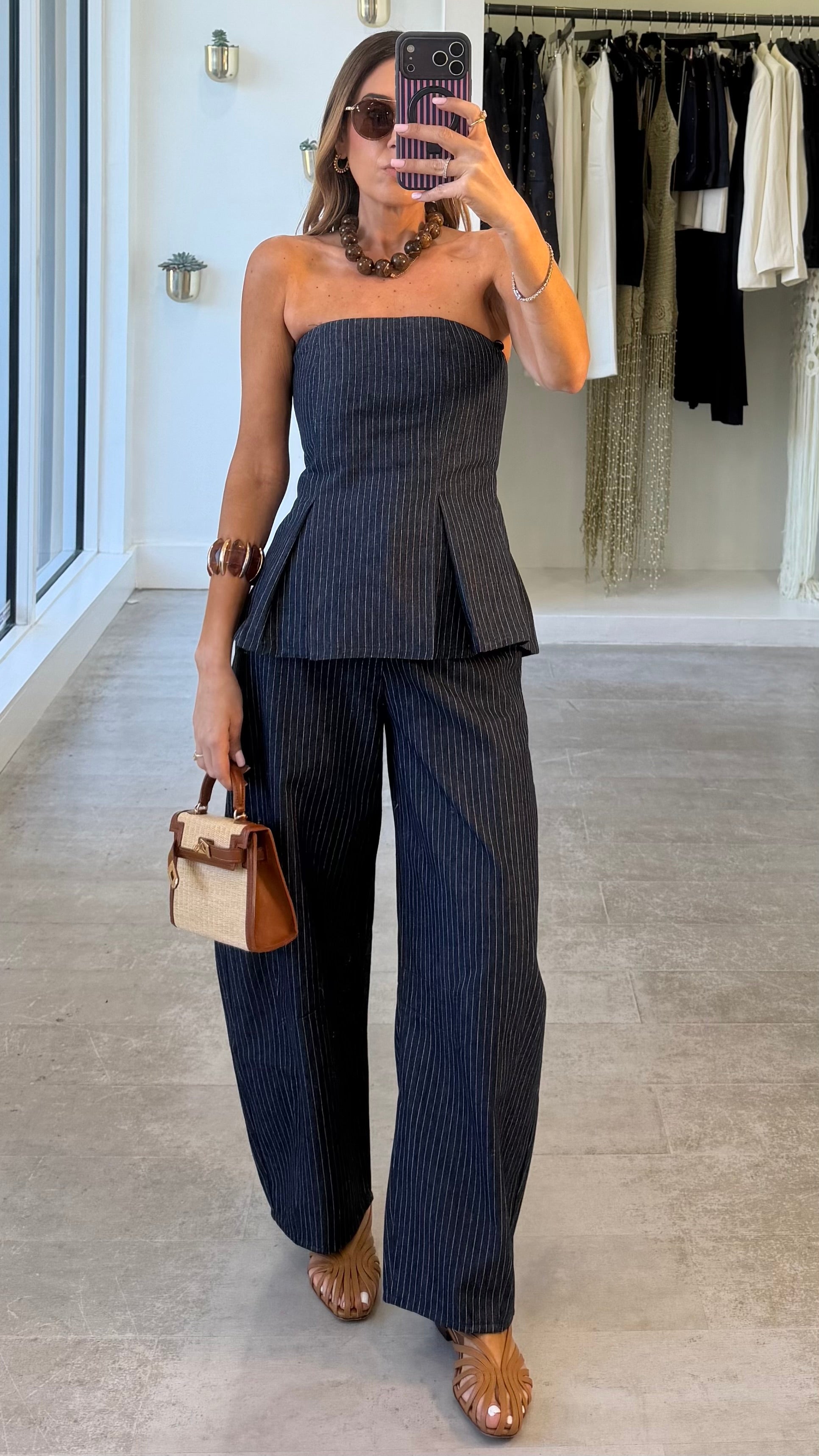 DENIM BARREL SET