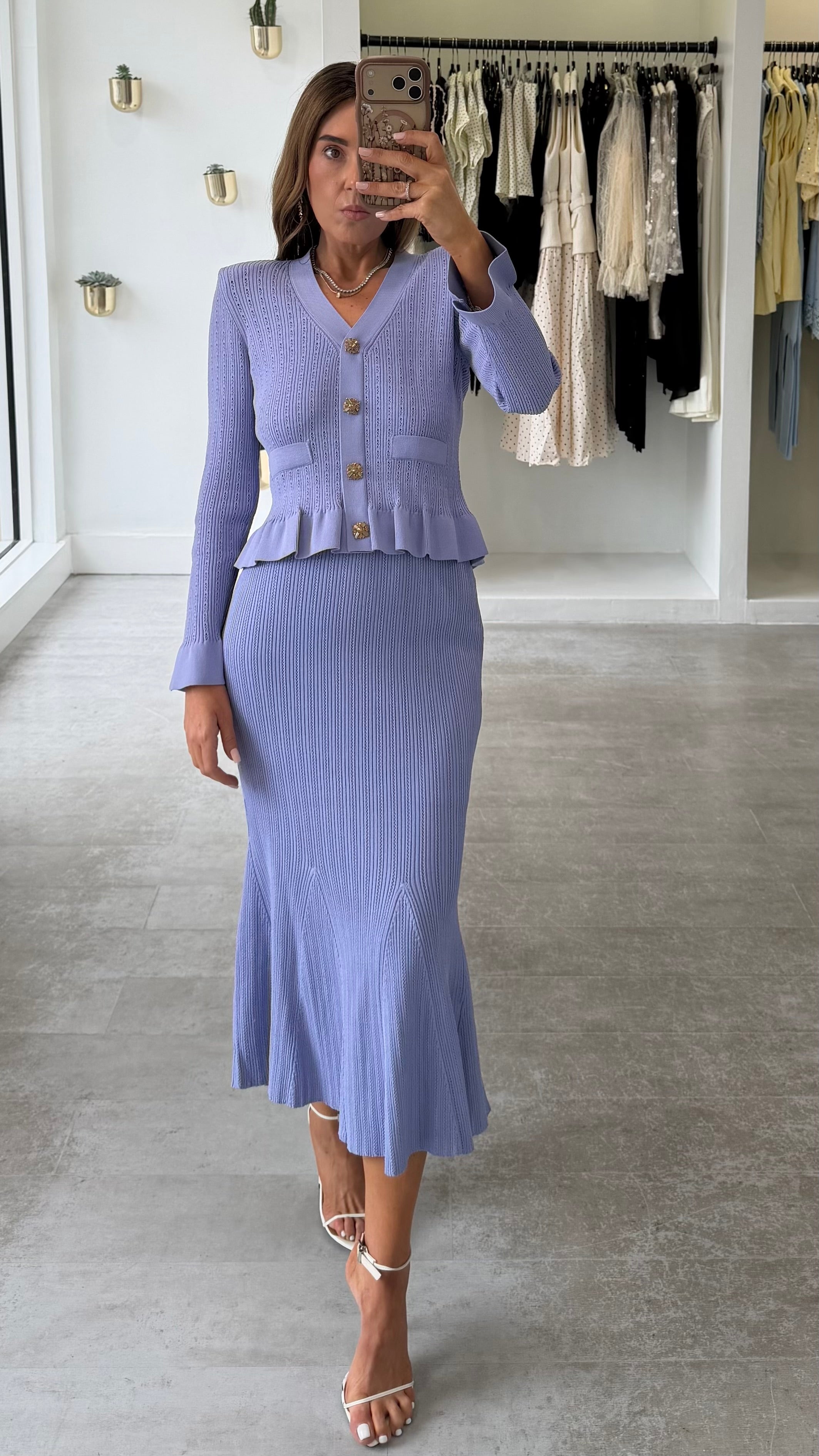 LAVENDER KRYSTAL SET