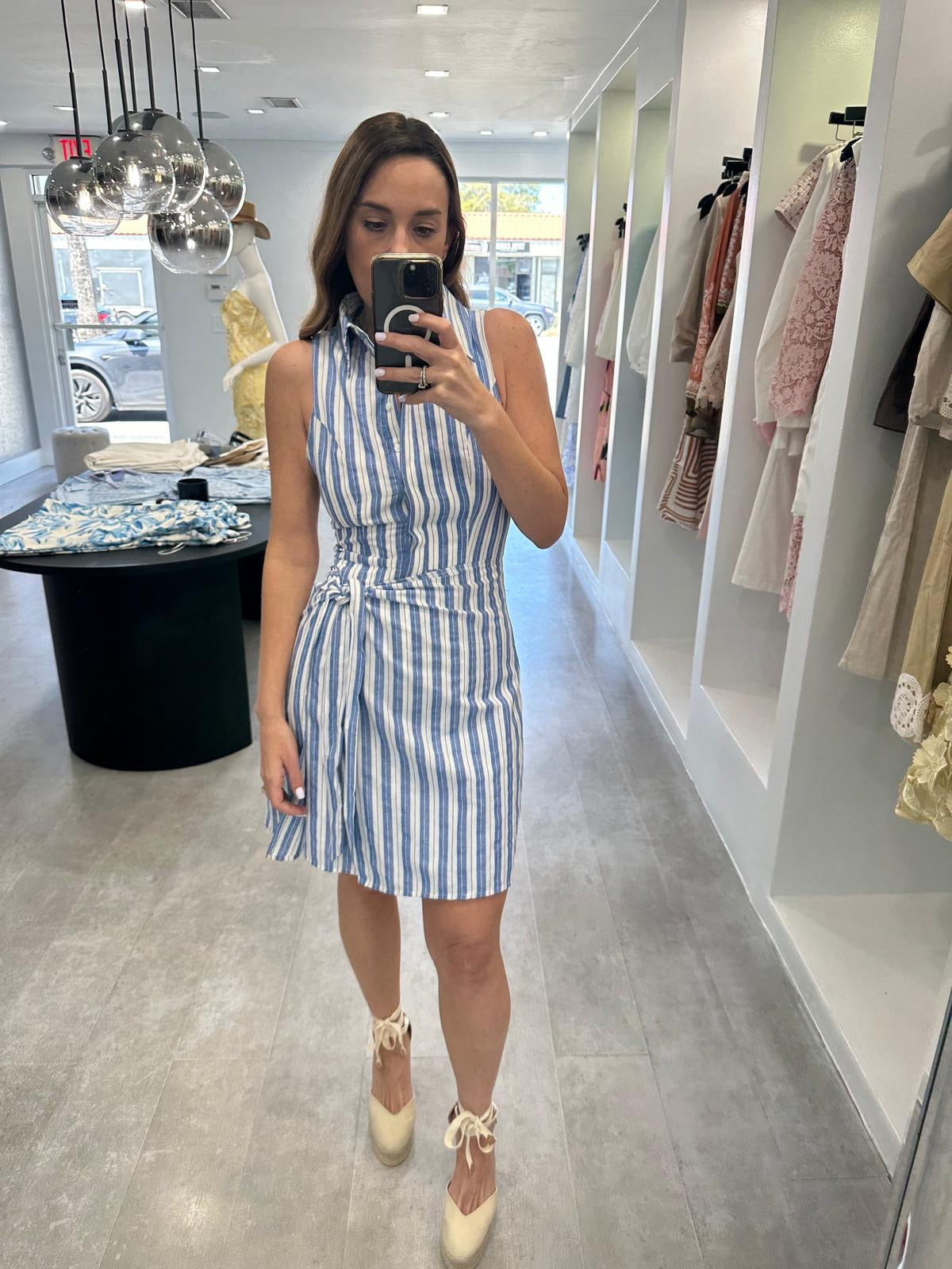 STRIPED SUMMER DRESS
