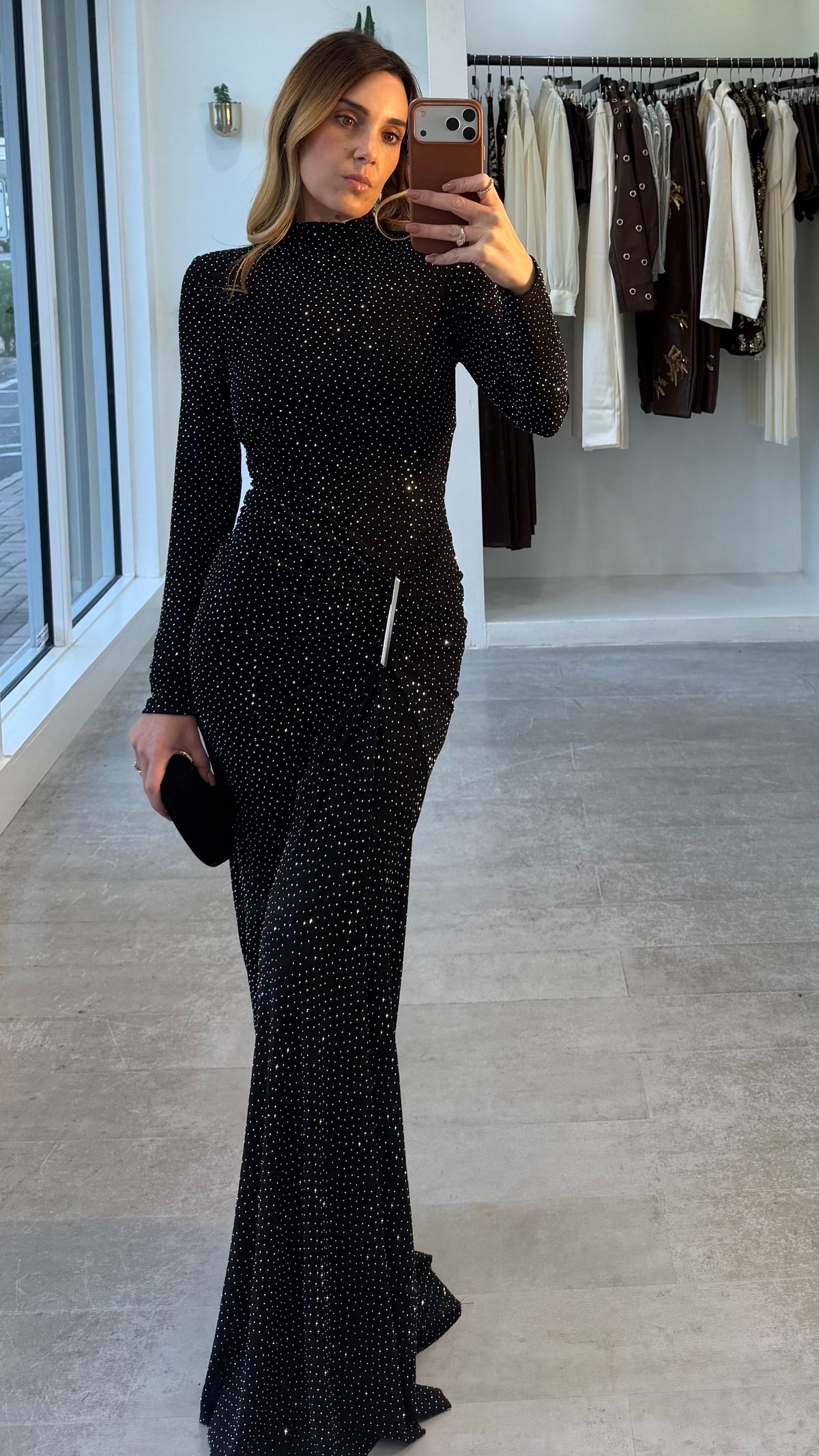 NOIR STARDUST MAXI