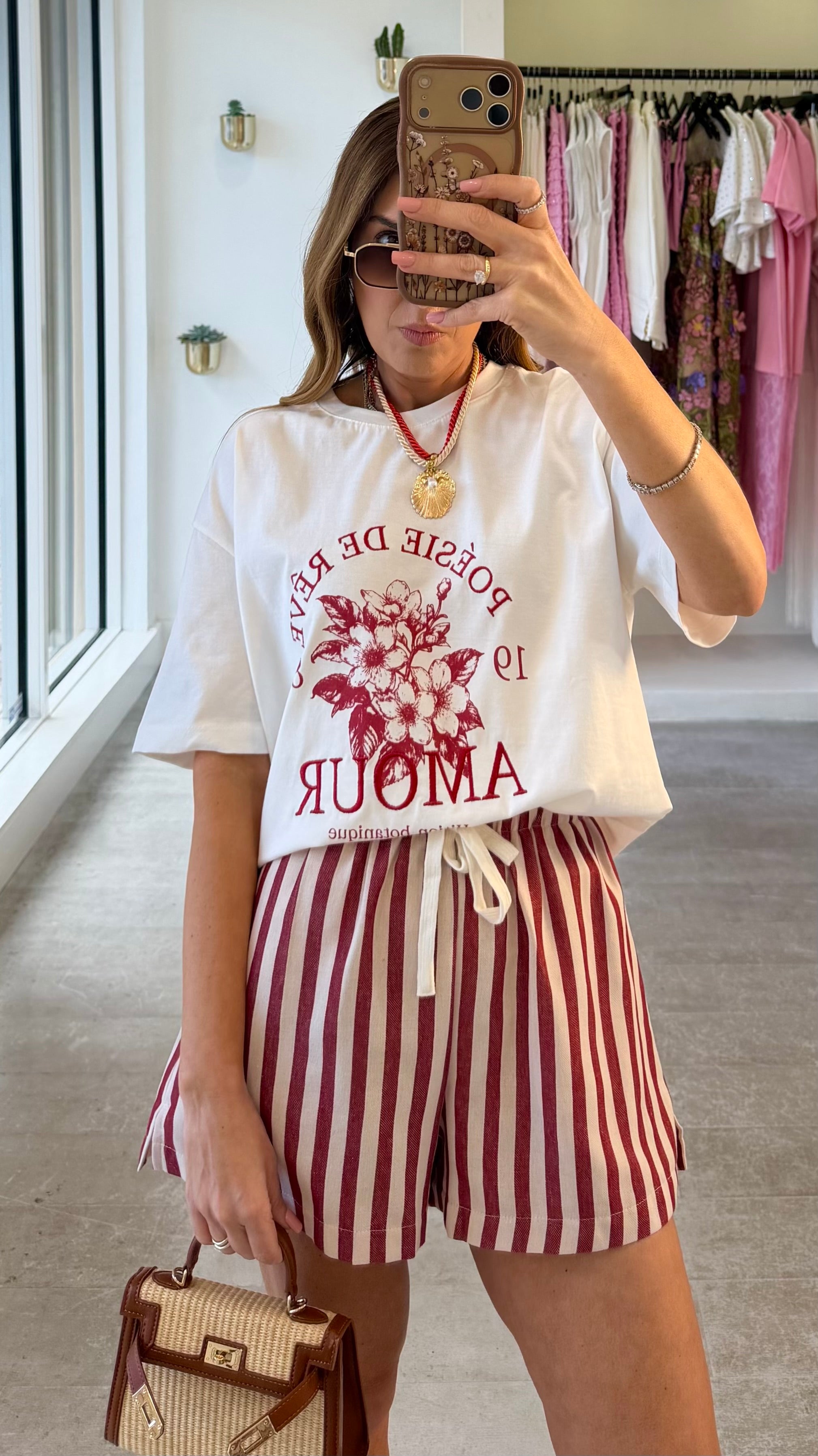 AMOUR RED TEE