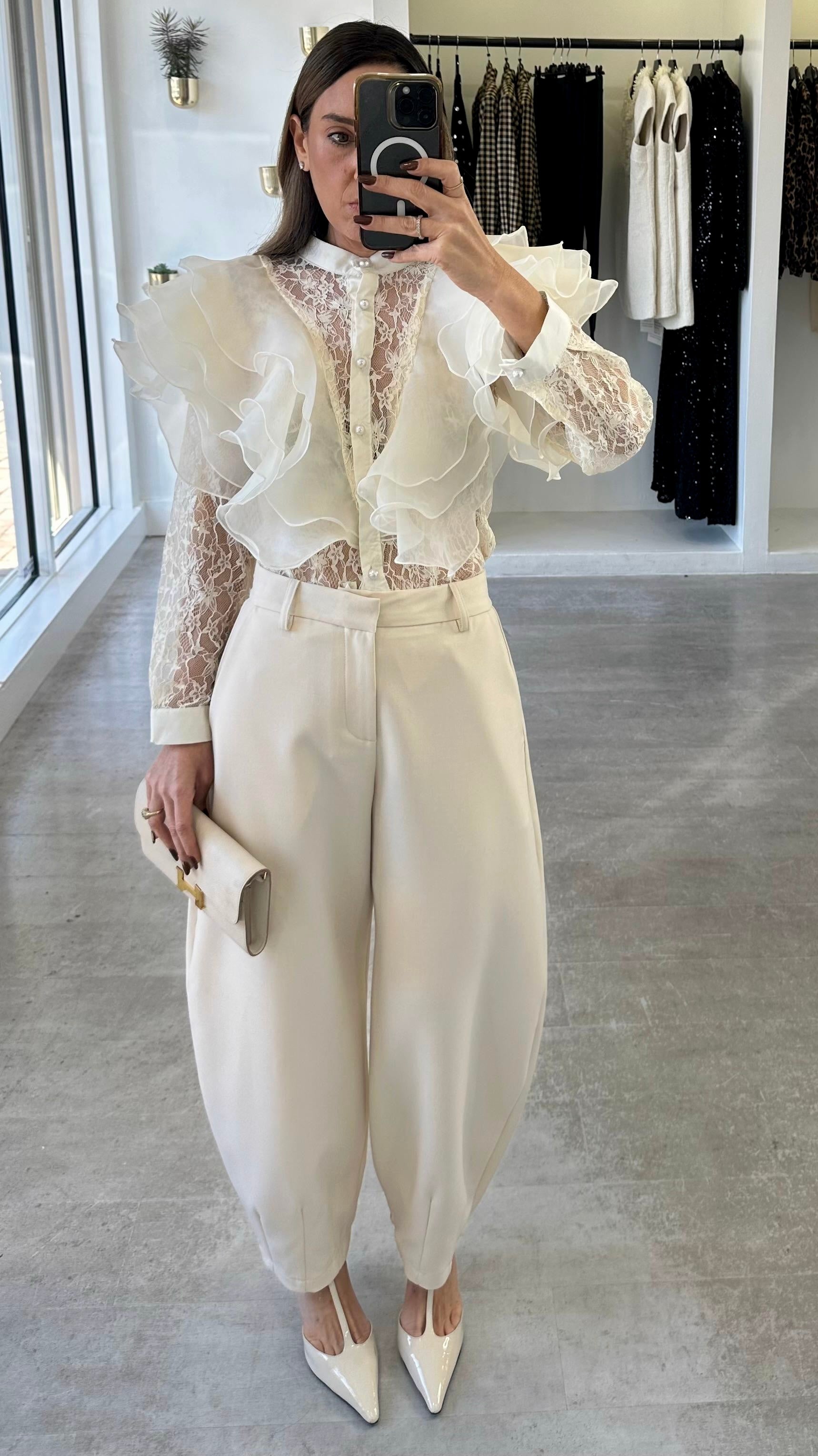 IVORY GRACE TROUSERS