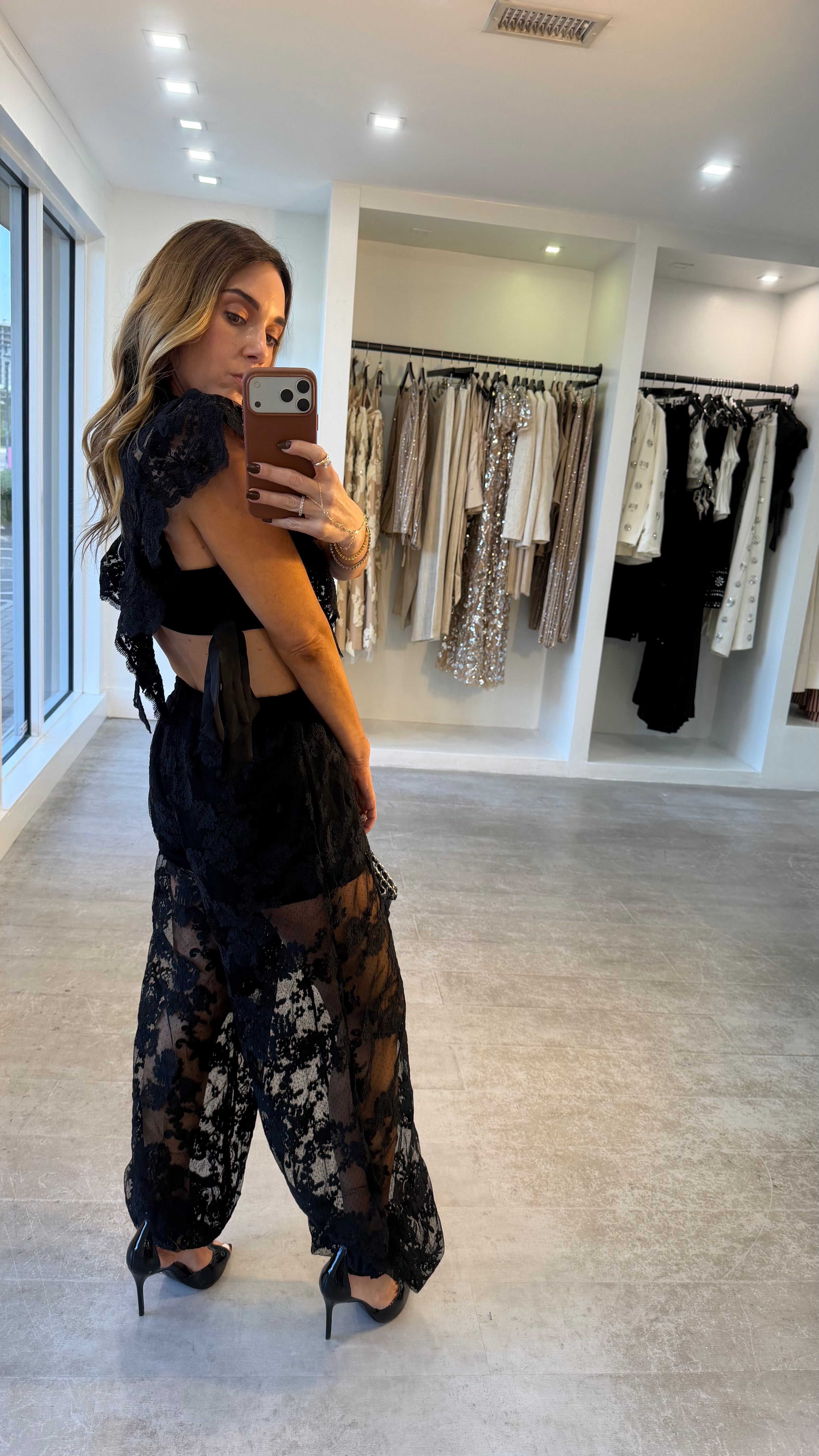LACE AFTER DARK SET
