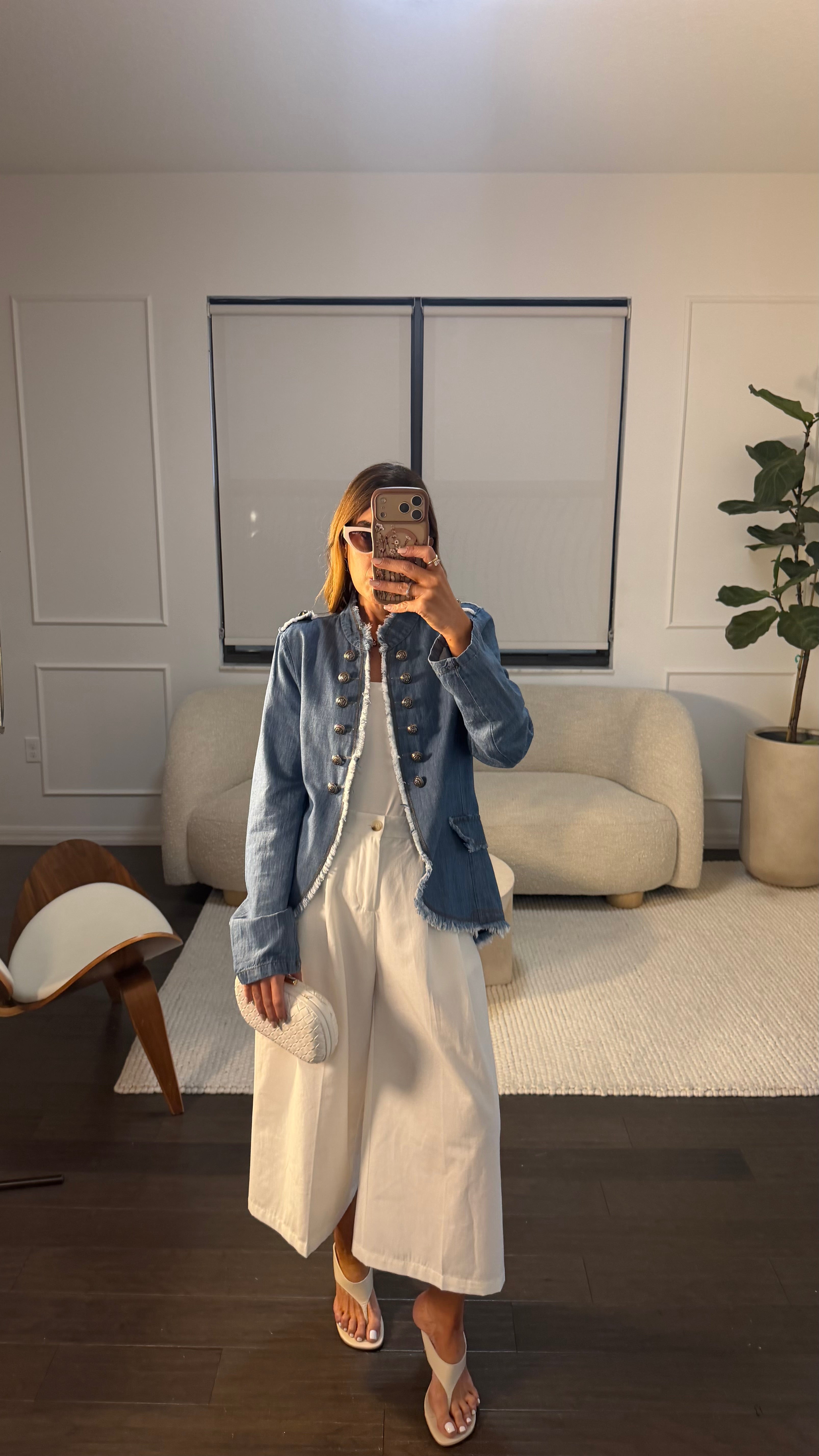 RAW EDGE DENIM JACKET