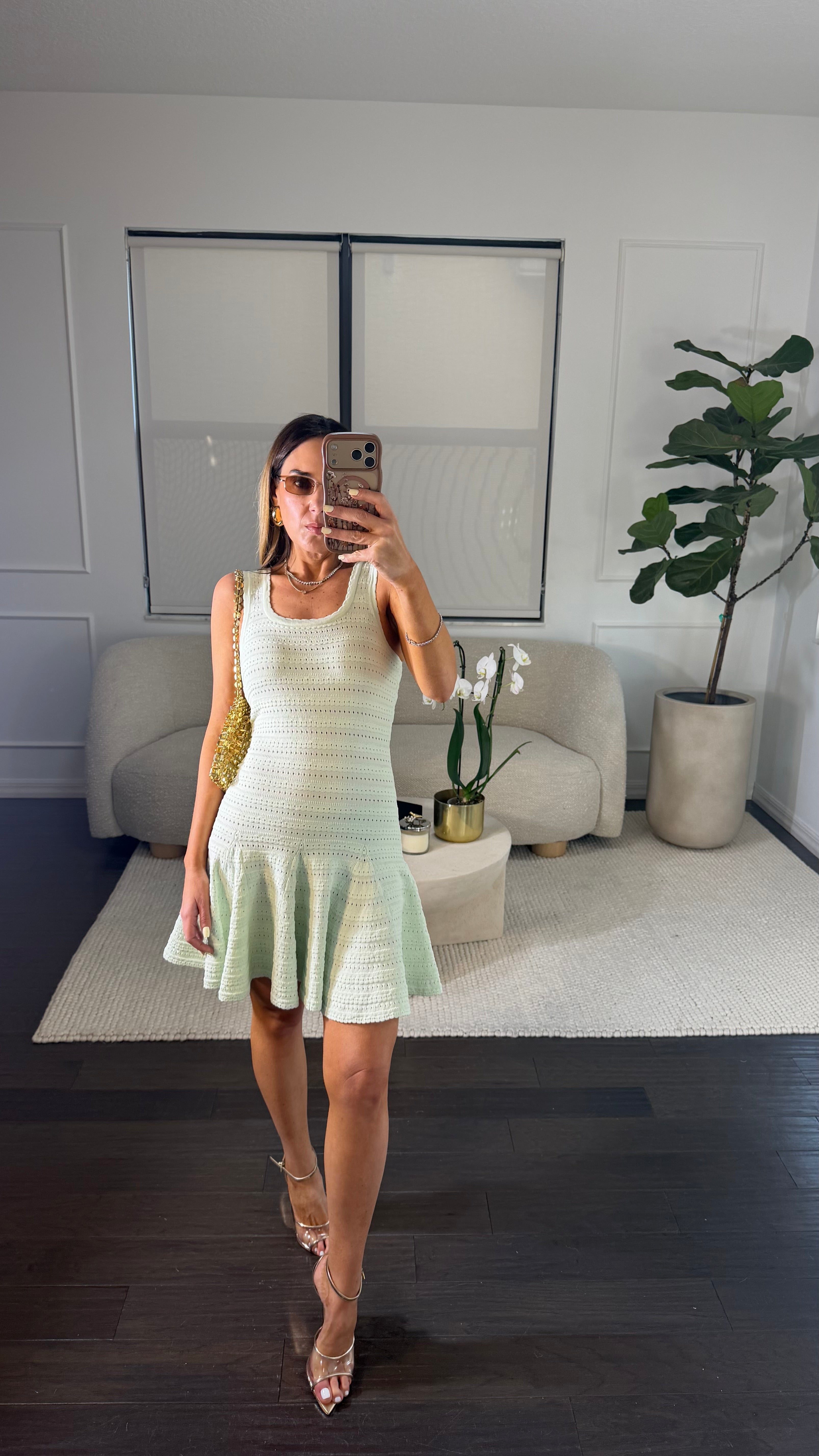 MINT PONTIELLE DRESS