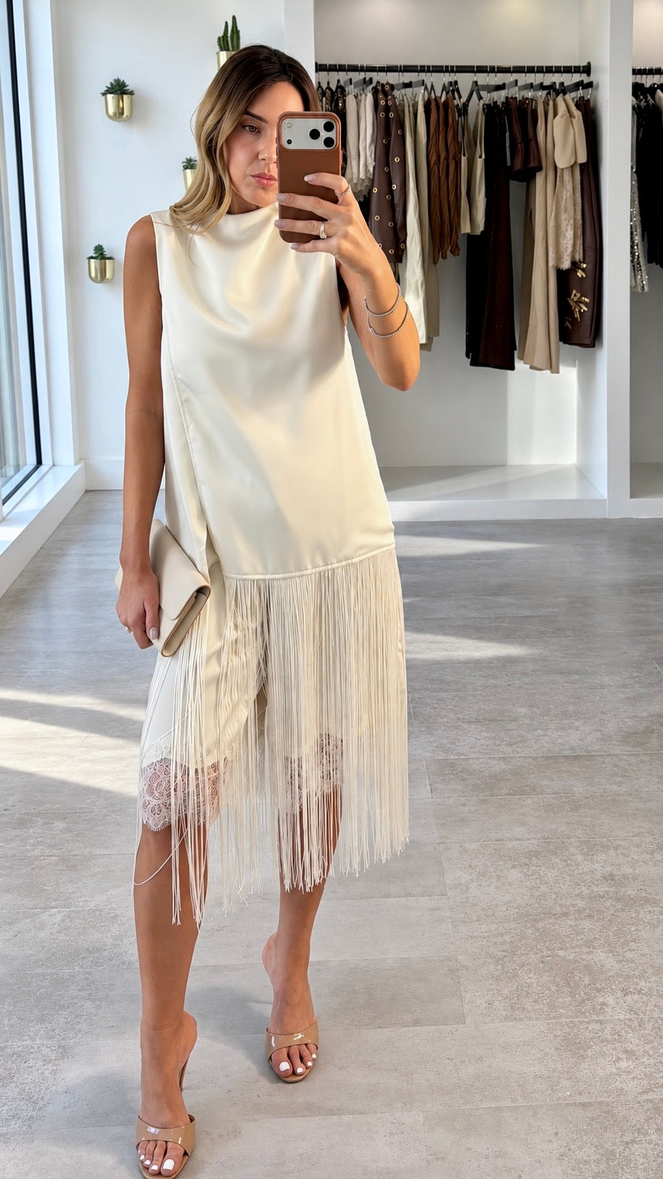 PARISIAN FRINGE TOP