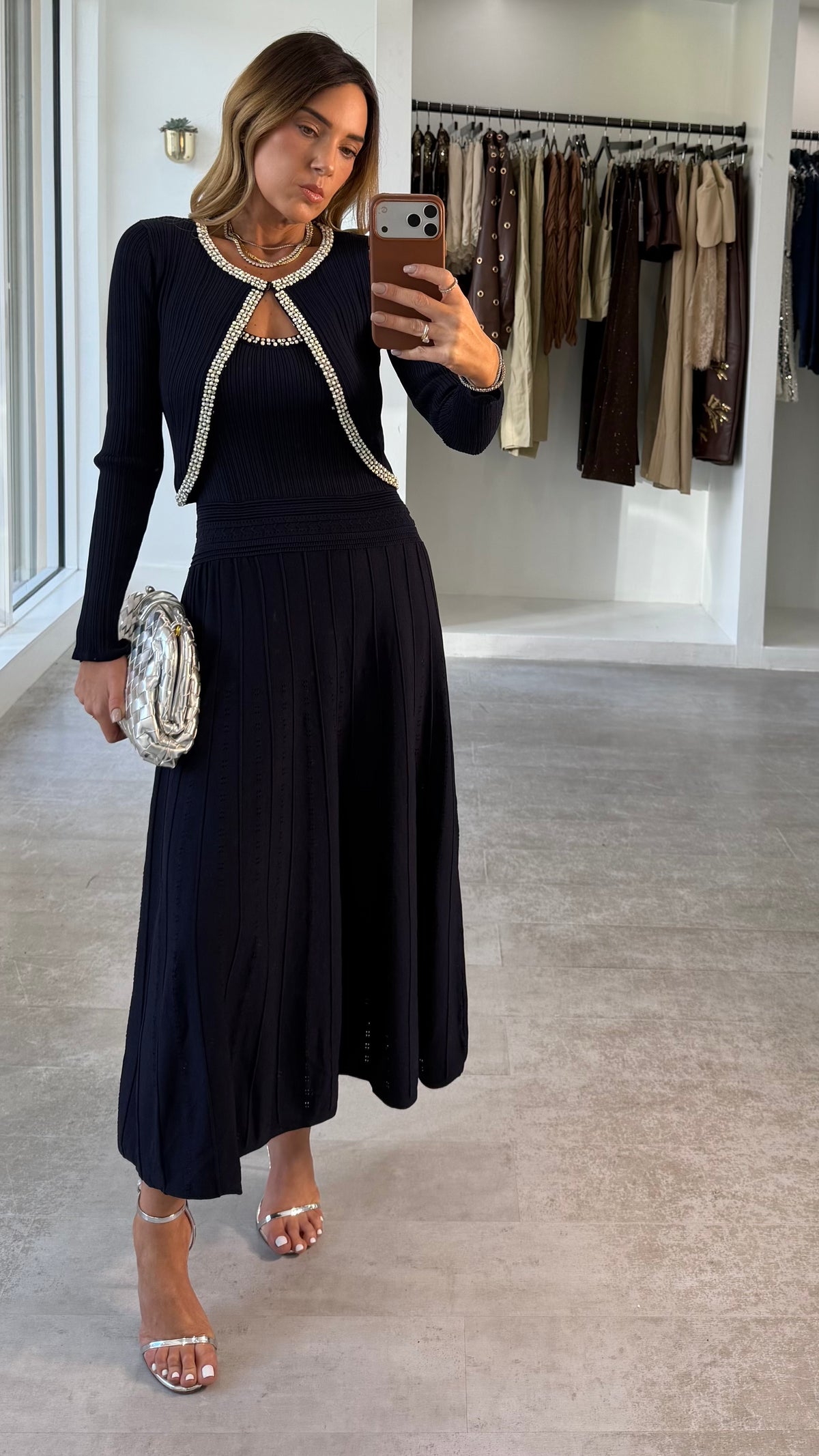 MIDNIGHT SPARKLE DRESS