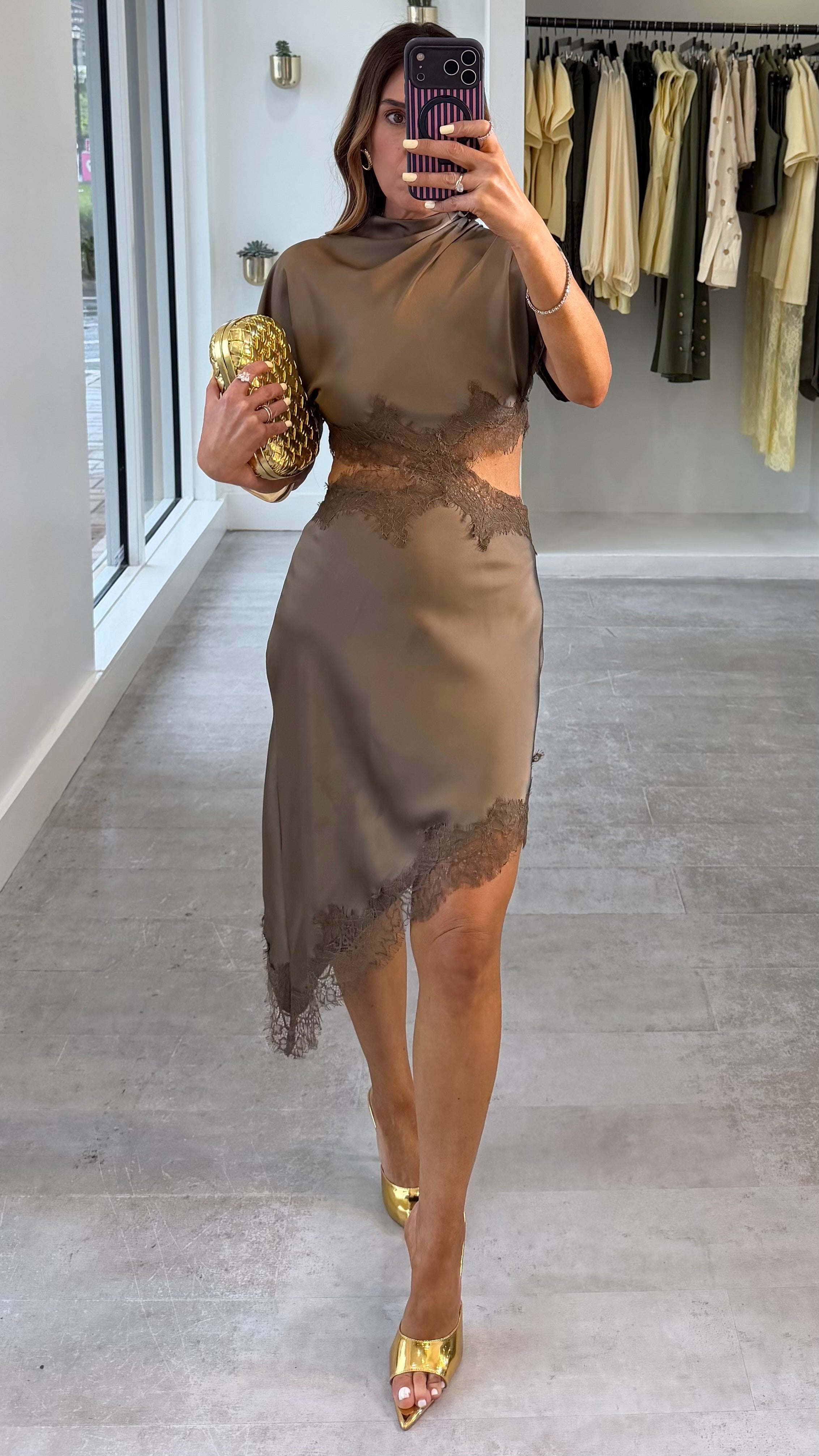 OLIVIA LACE DRESS