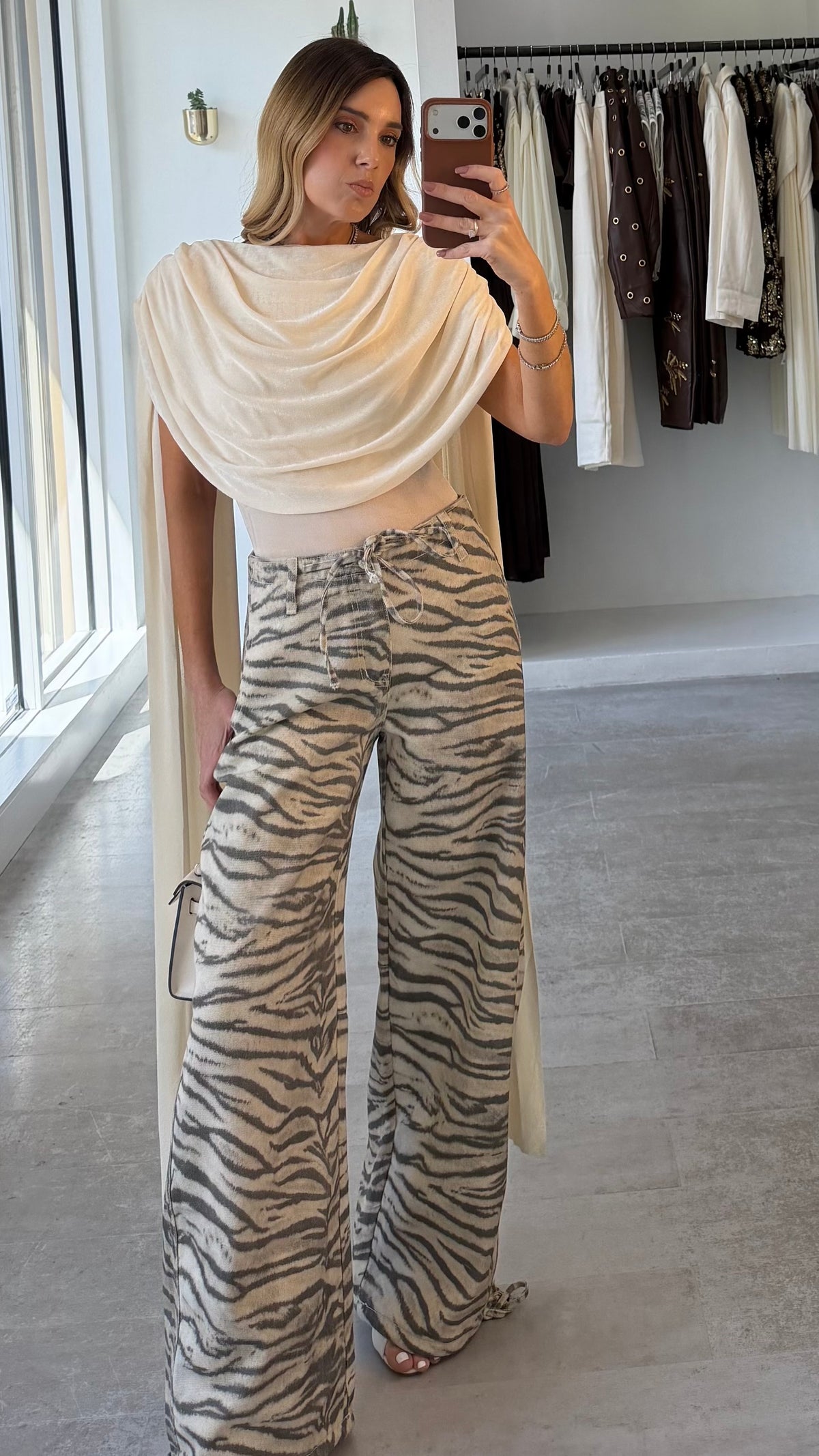 ZEBRA STRING DENIM
