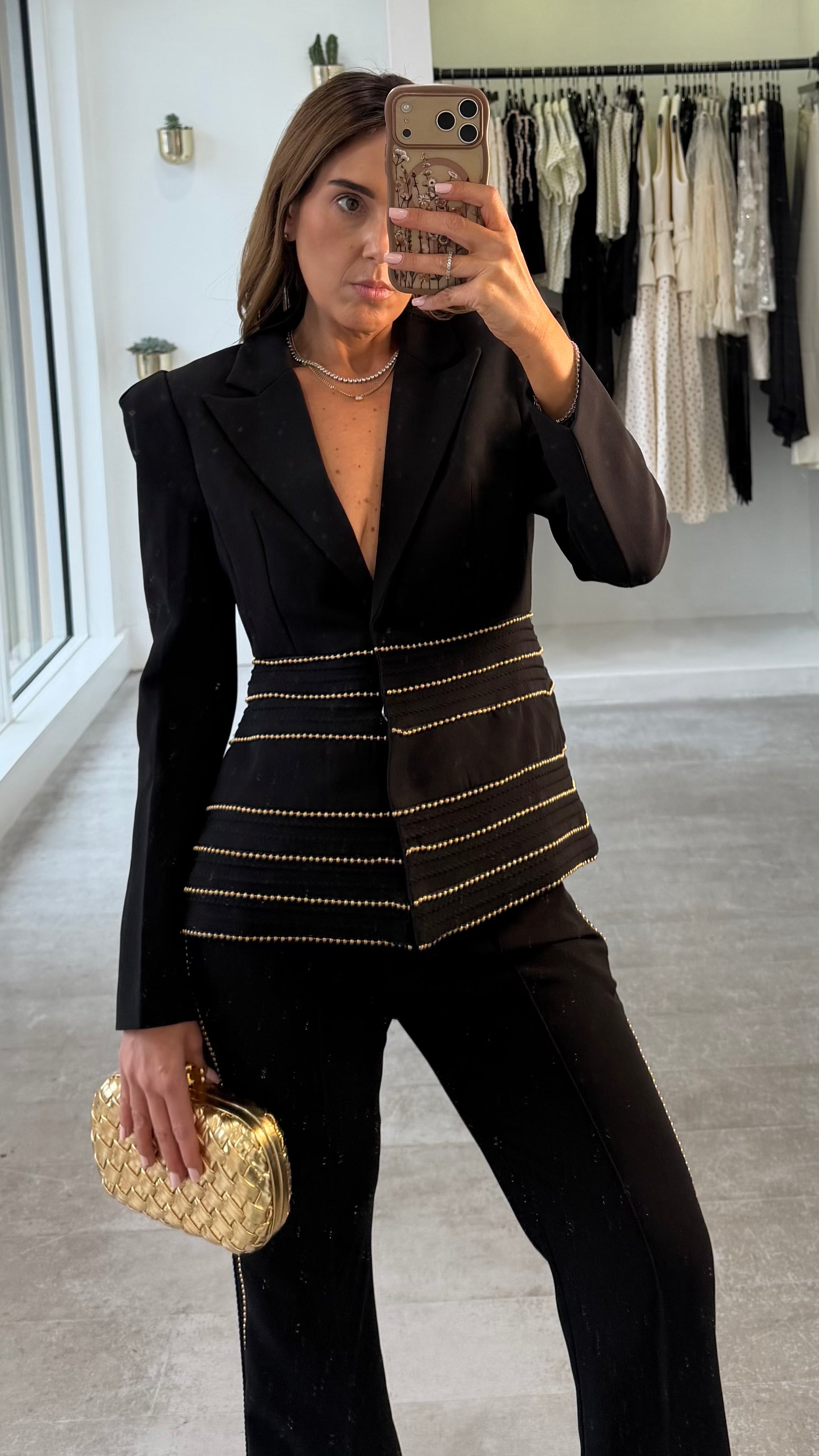 NOIR ROYALE BLAZER SET