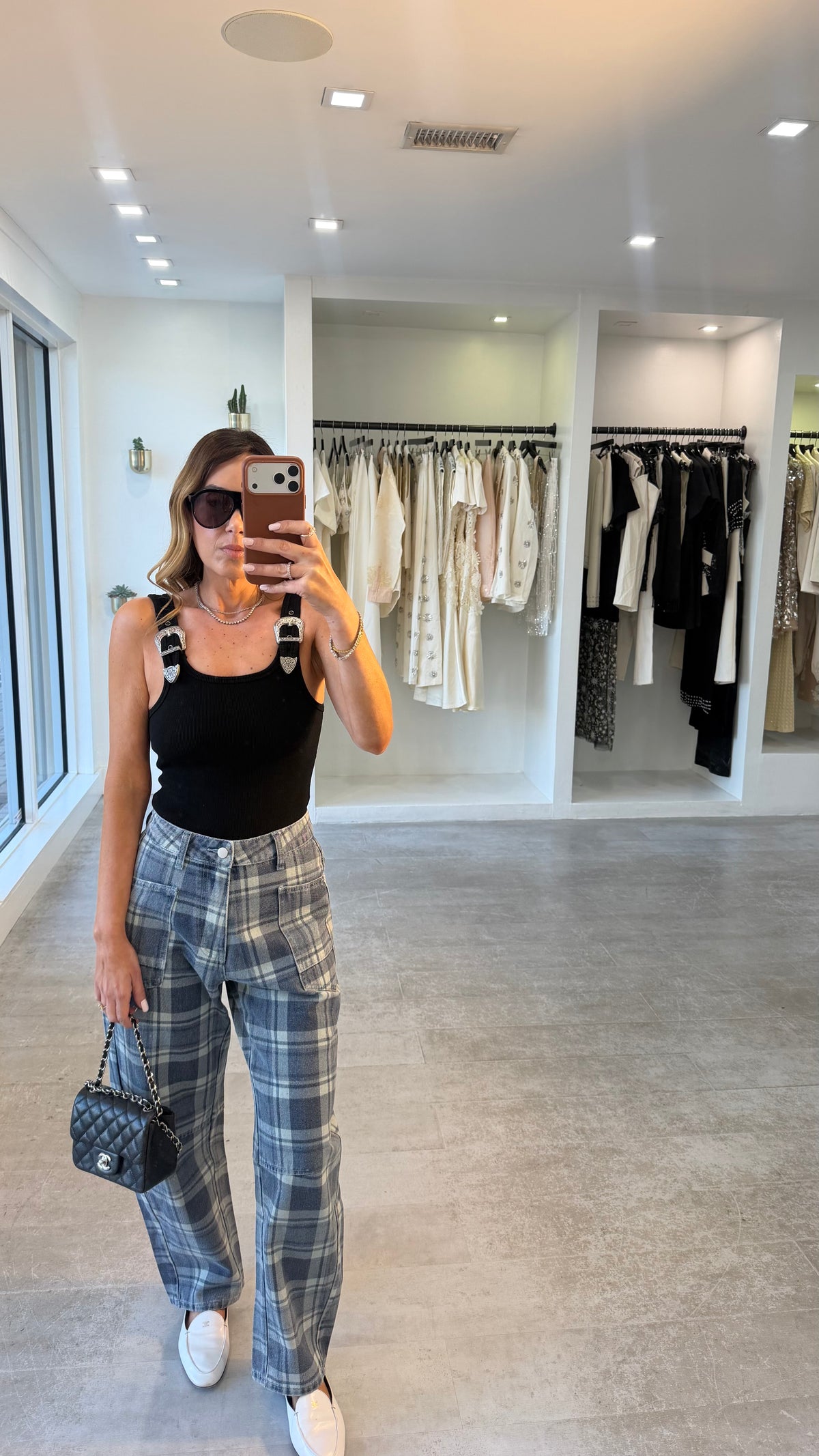 PLAID BEHAVIOR DENIM