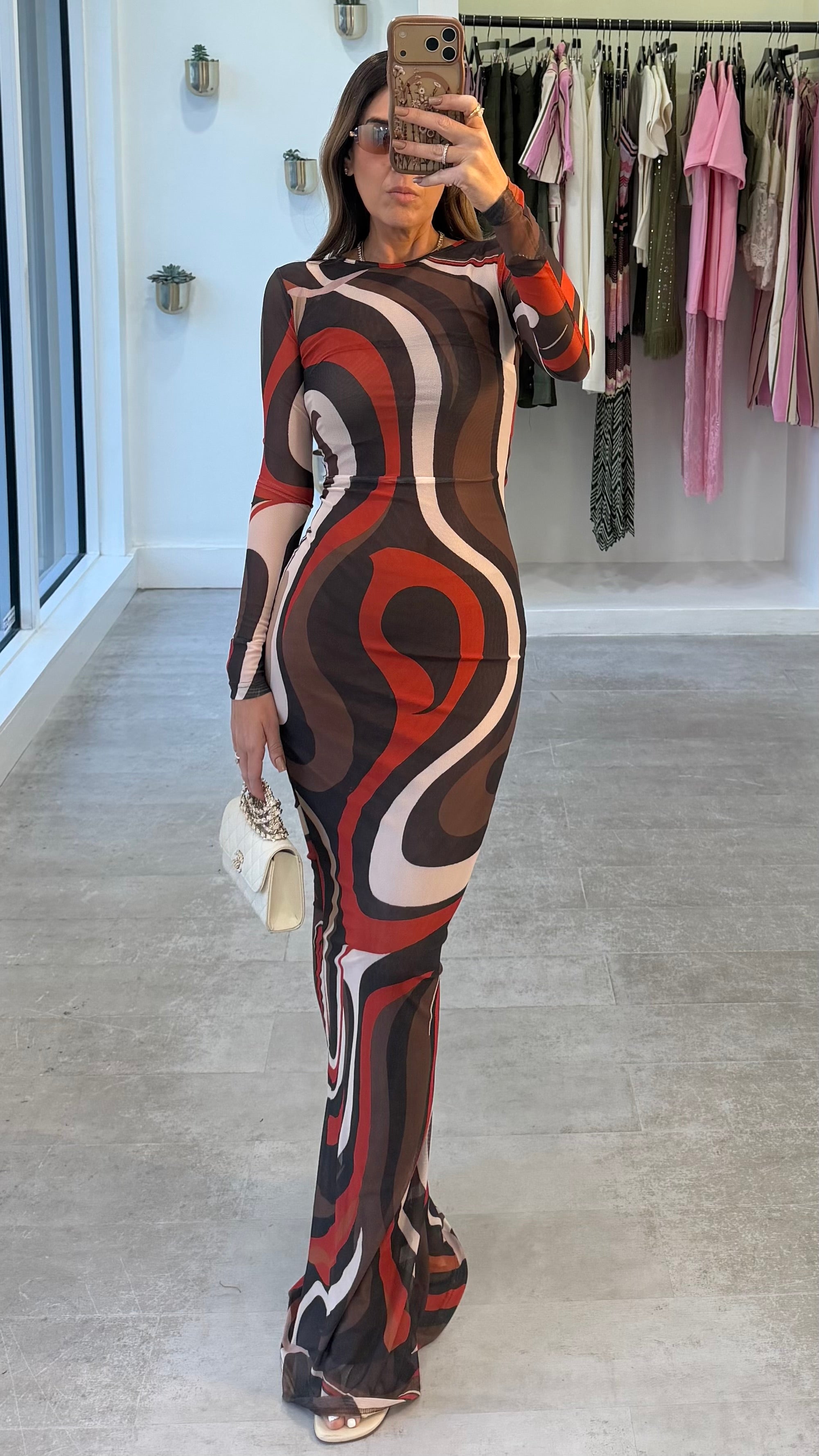 RETRO NEUTRO DRESS