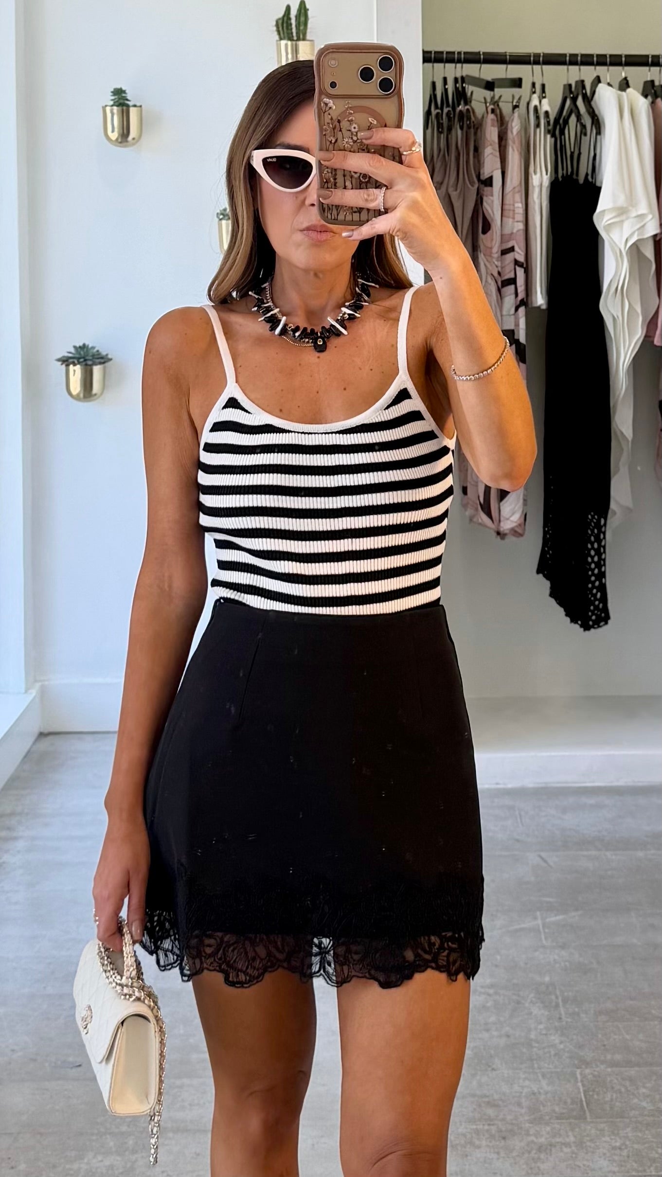 STRIPED STRAP BODY