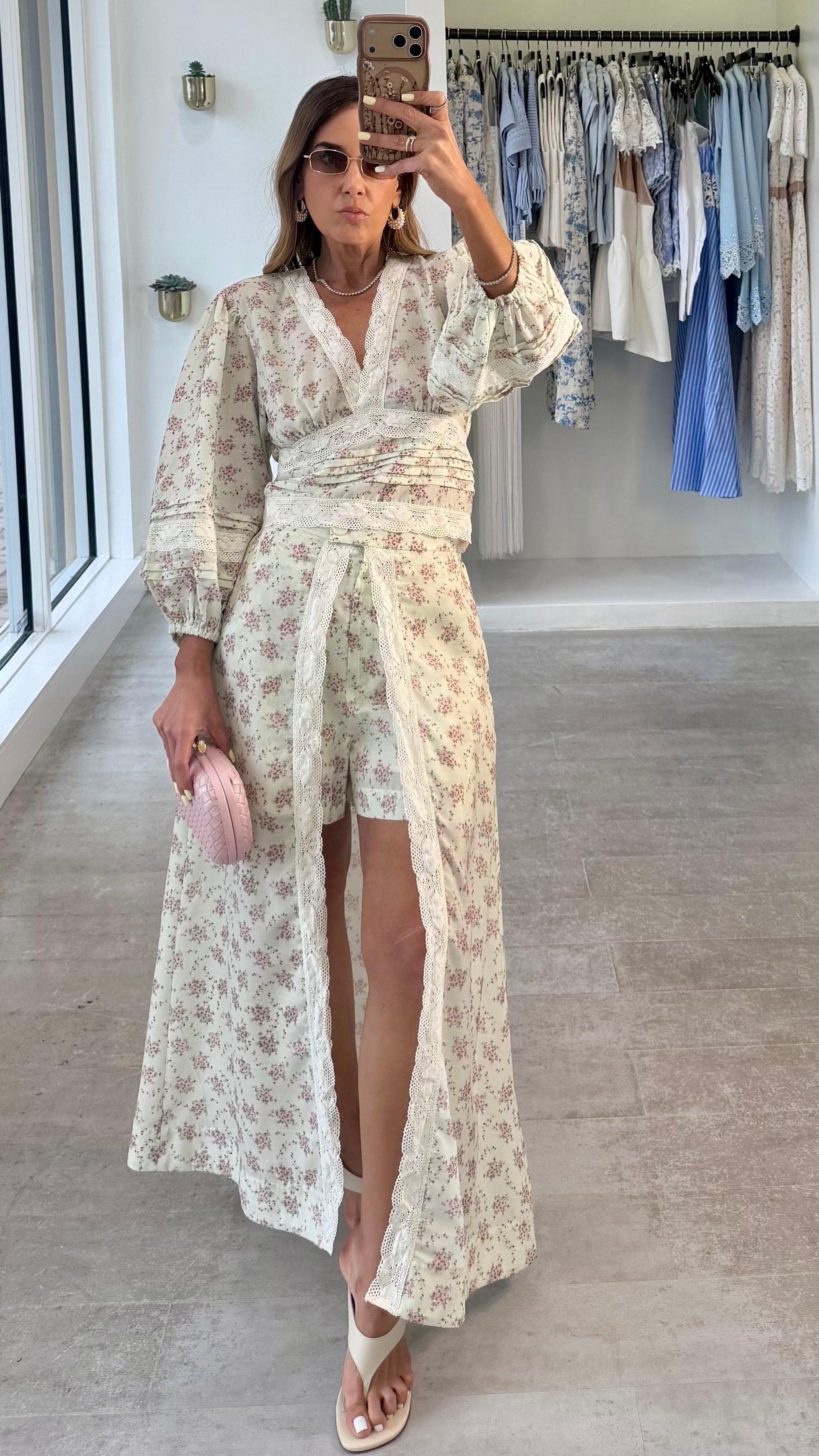 MINT FLEUR SKIRT SET