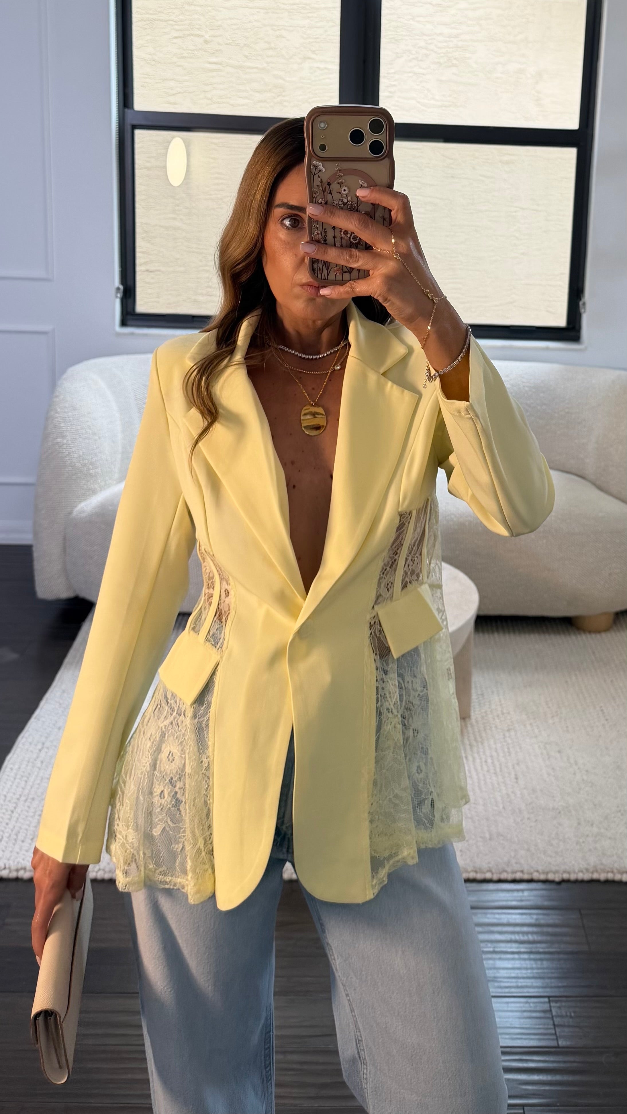 BELLA LACE BLAZER