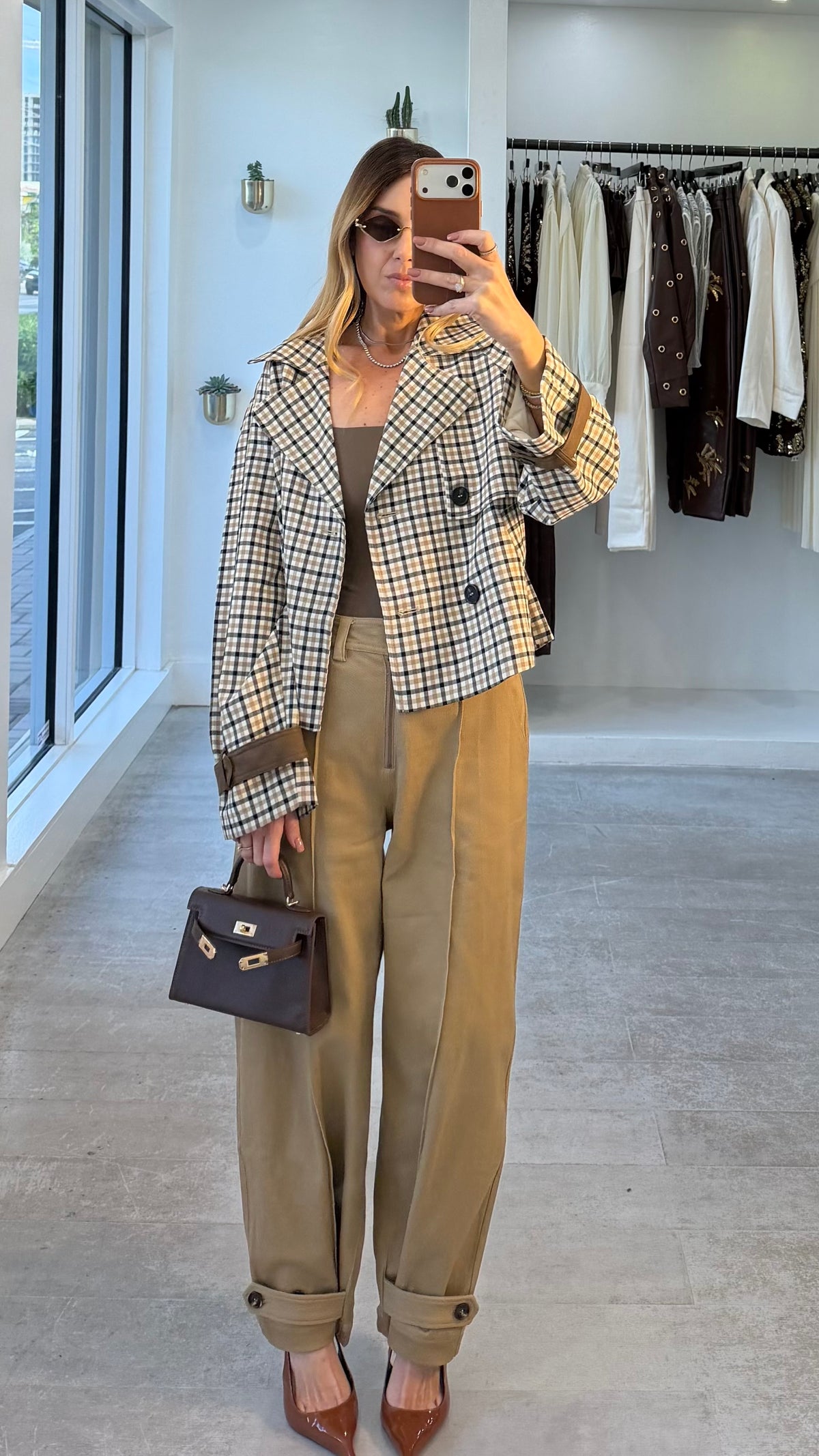 OFF DUTY CHECK JACKET