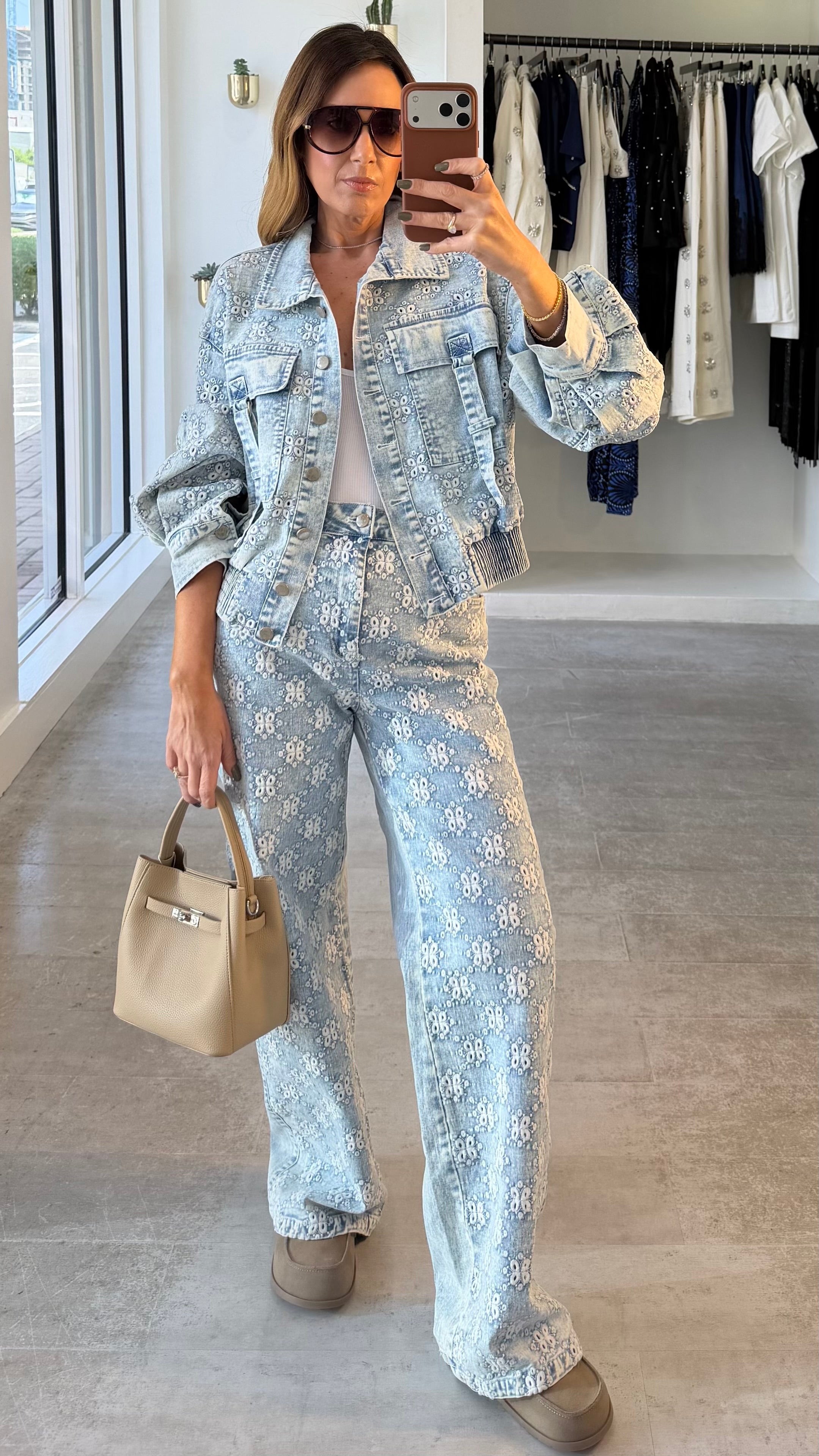 DENIM BLOOM SET