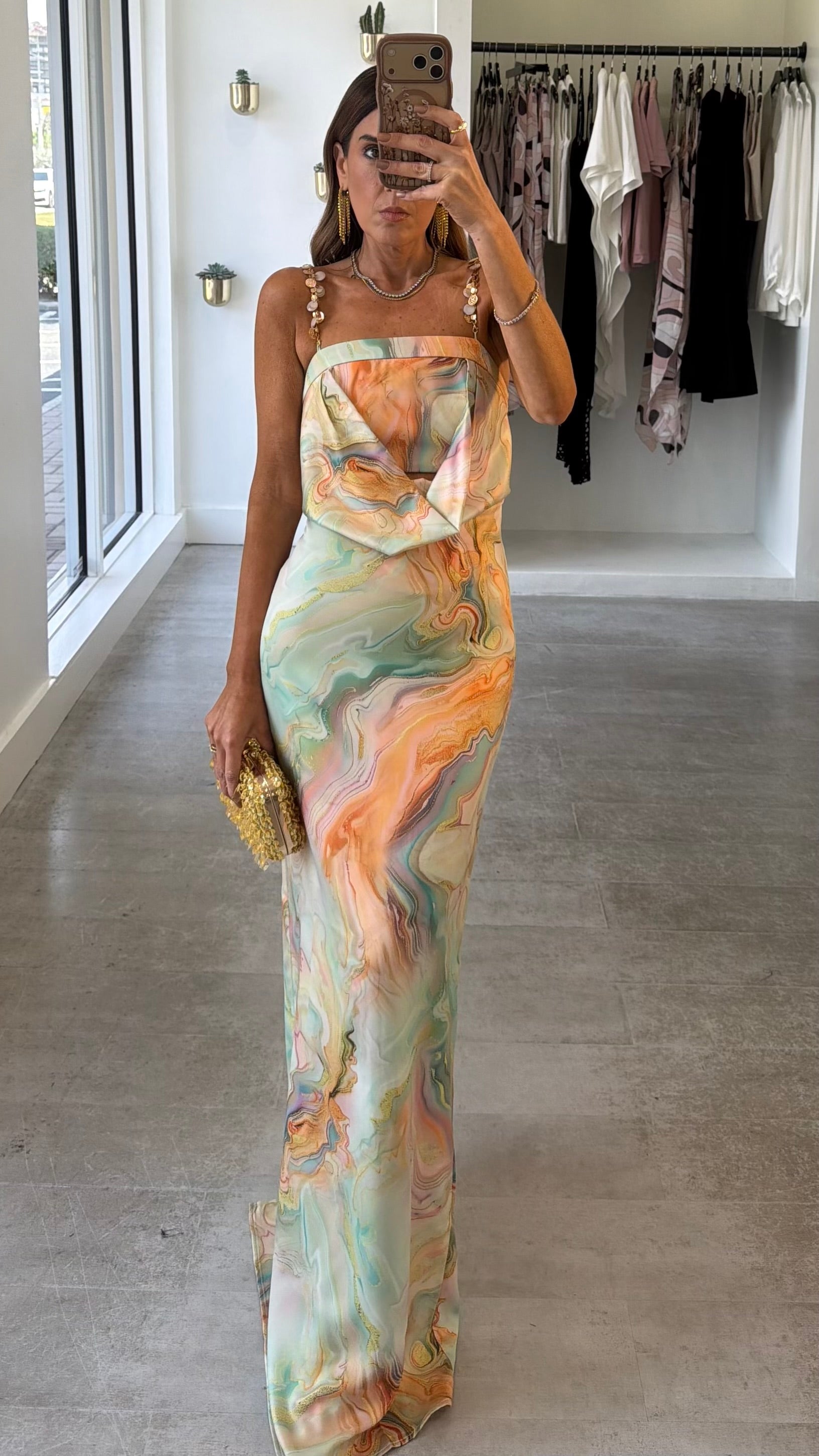 SUNSTONE CHAIN DRESS