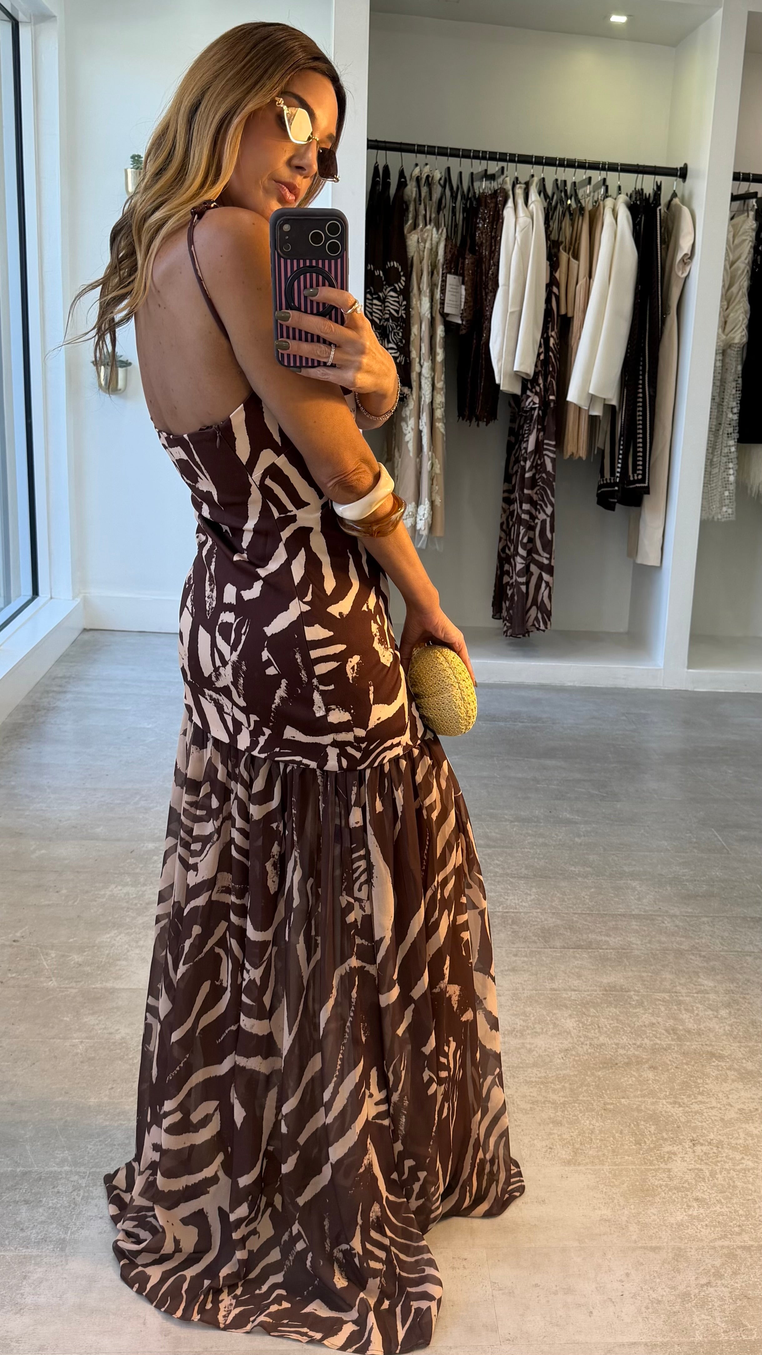 SAFARI PRINT MAXI