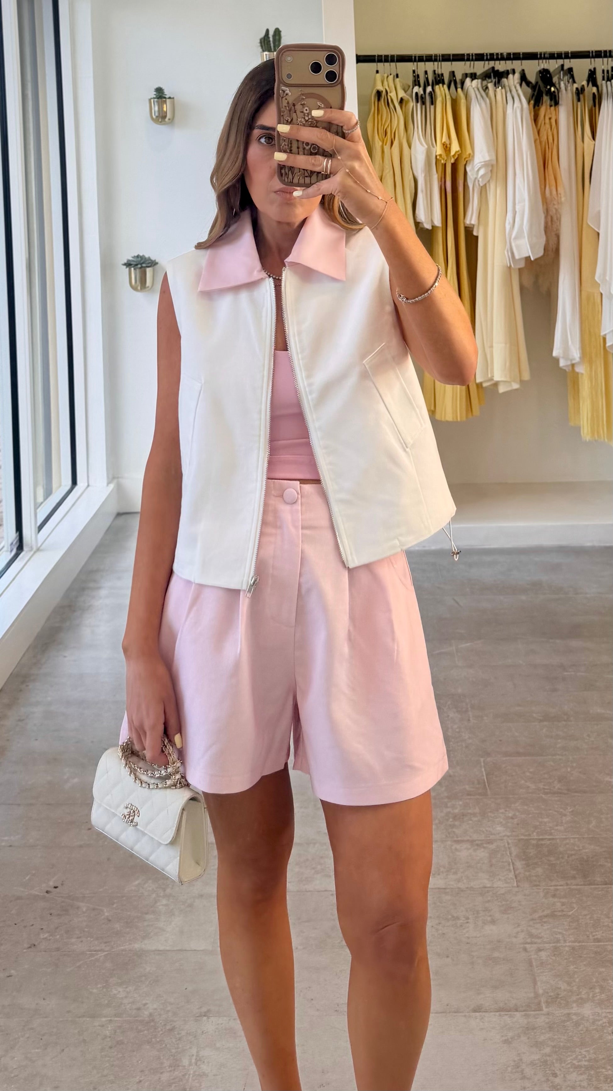 BLUSH CLUB SHORT SET
