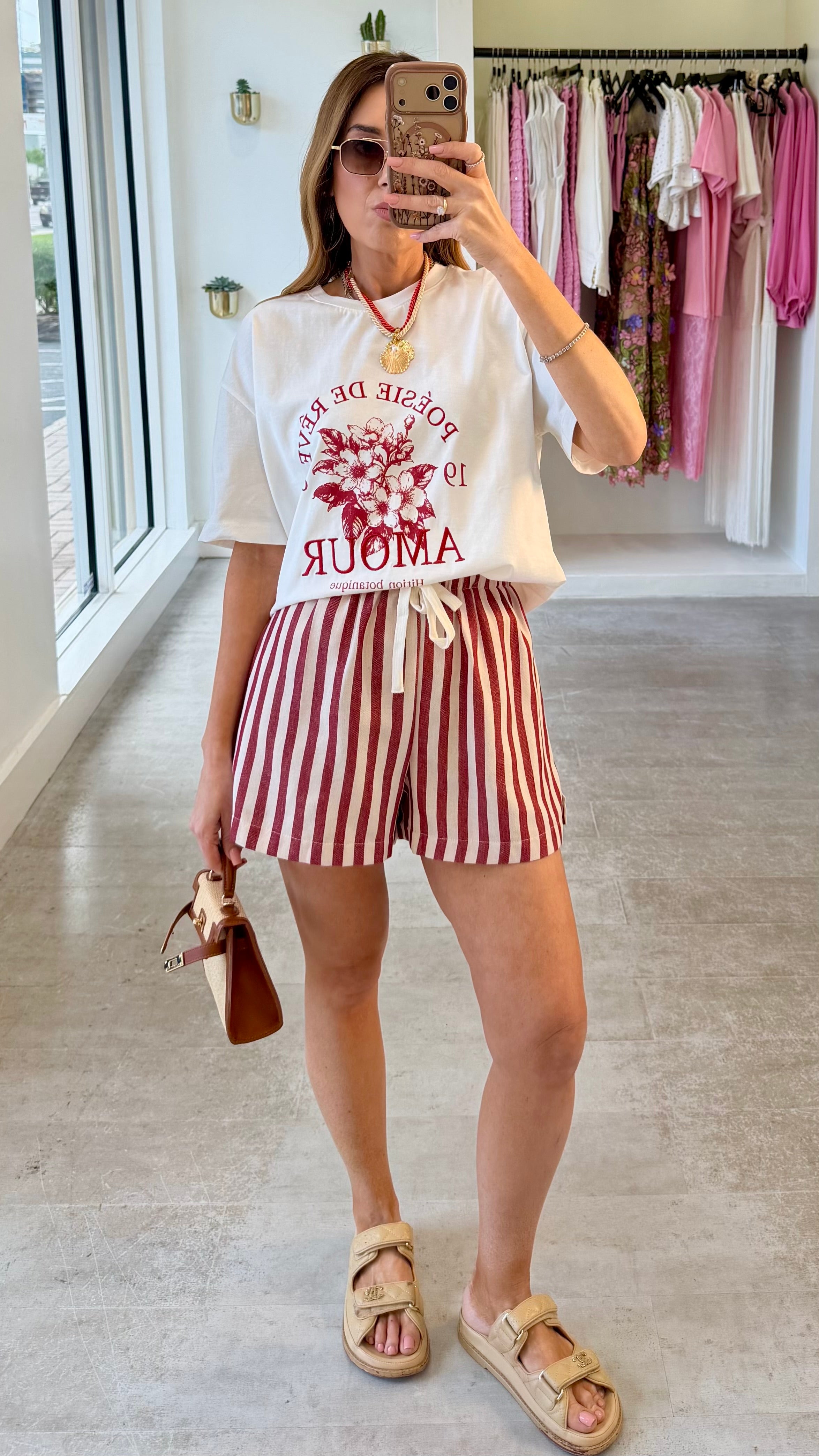 AMOUR RED TEE
