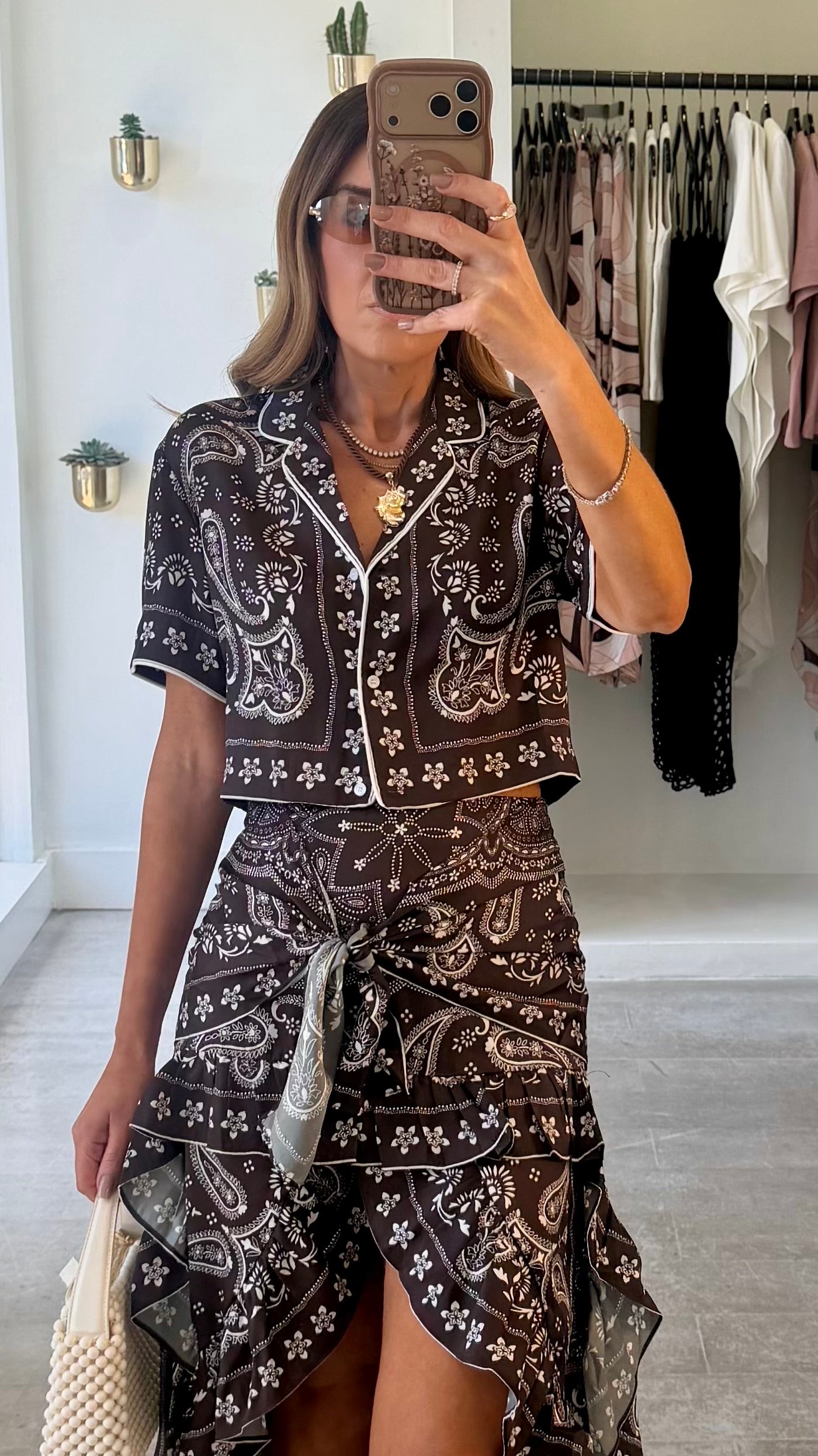 BANDANA SCARF TOP