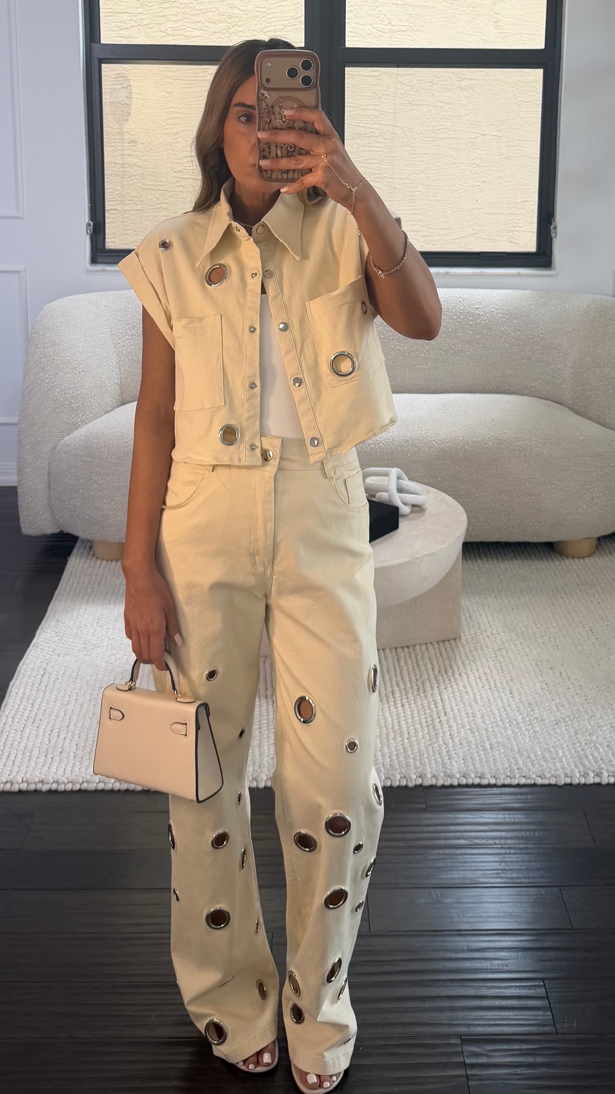 ARENA DENIM TWO-PIECE SET