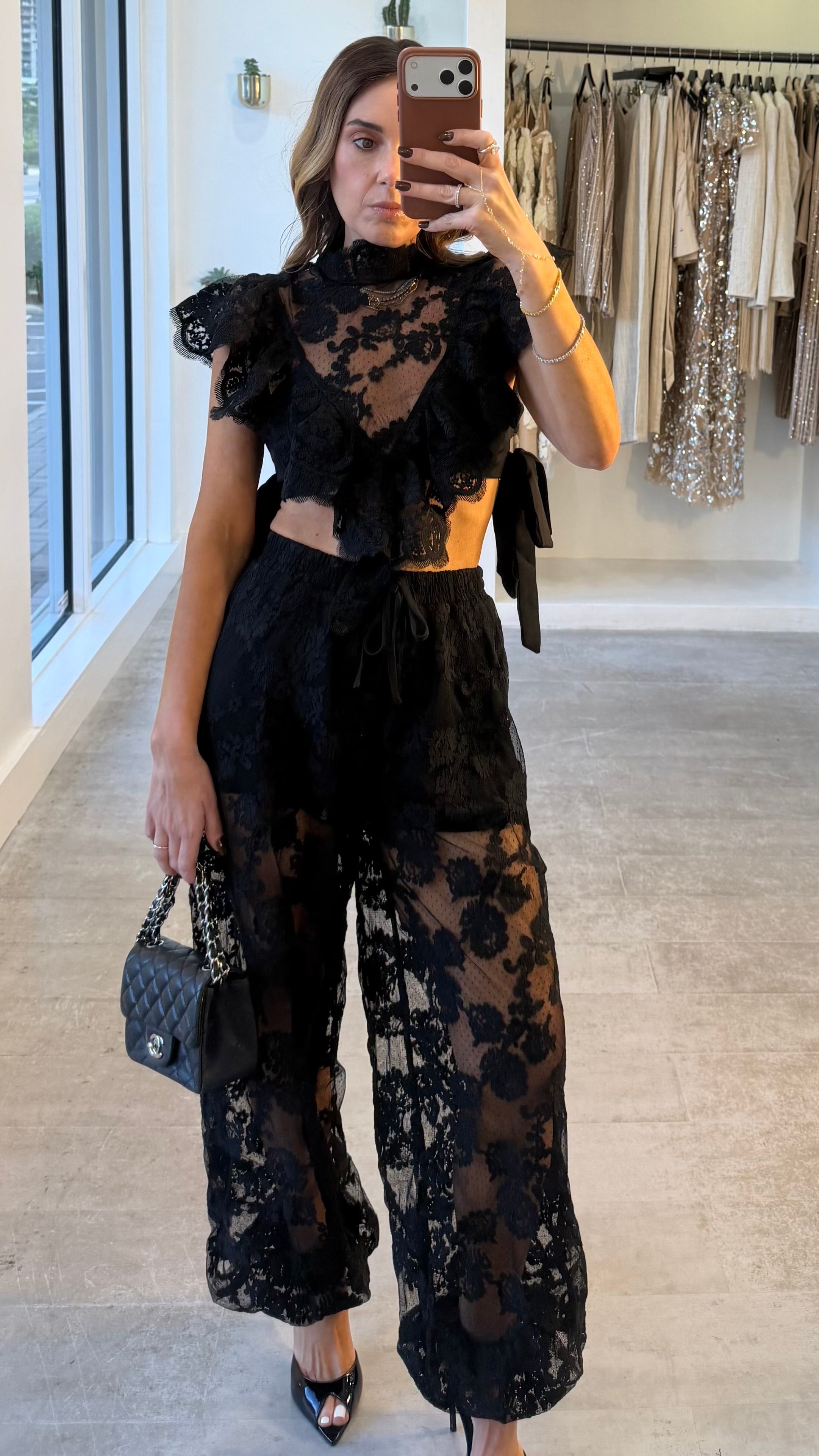 LACE AFTER DARK SET
