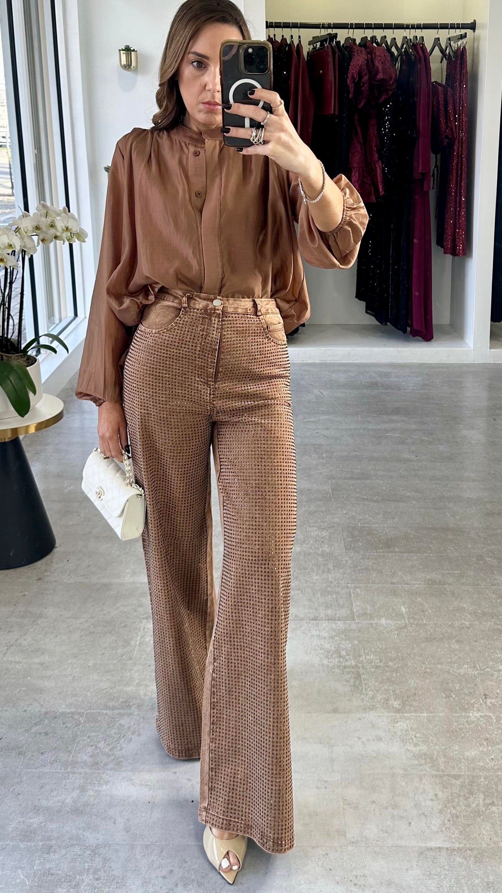 KRYSTAL BRONZE JEANS