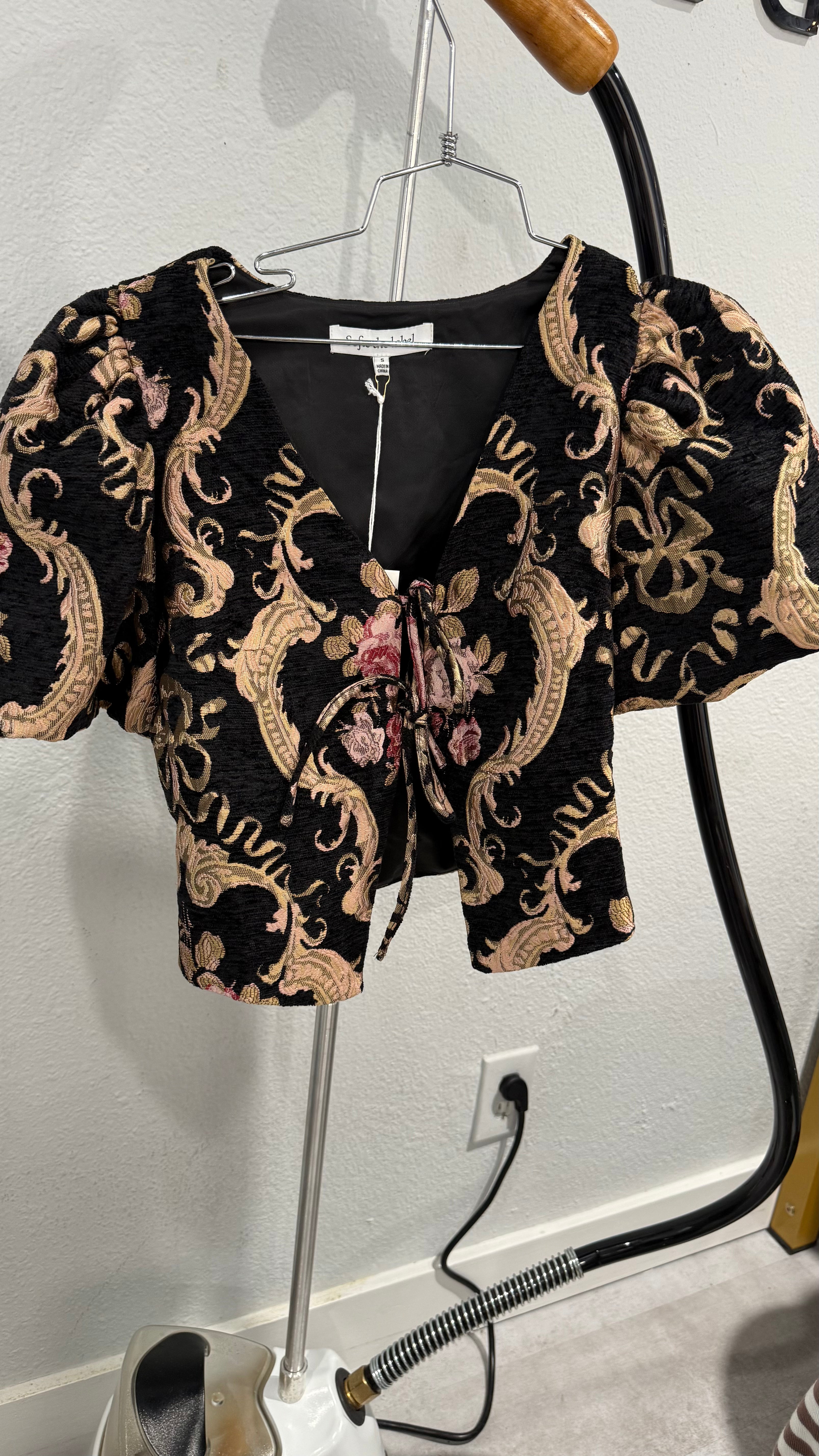 BAROQUE BLOOM TOP
