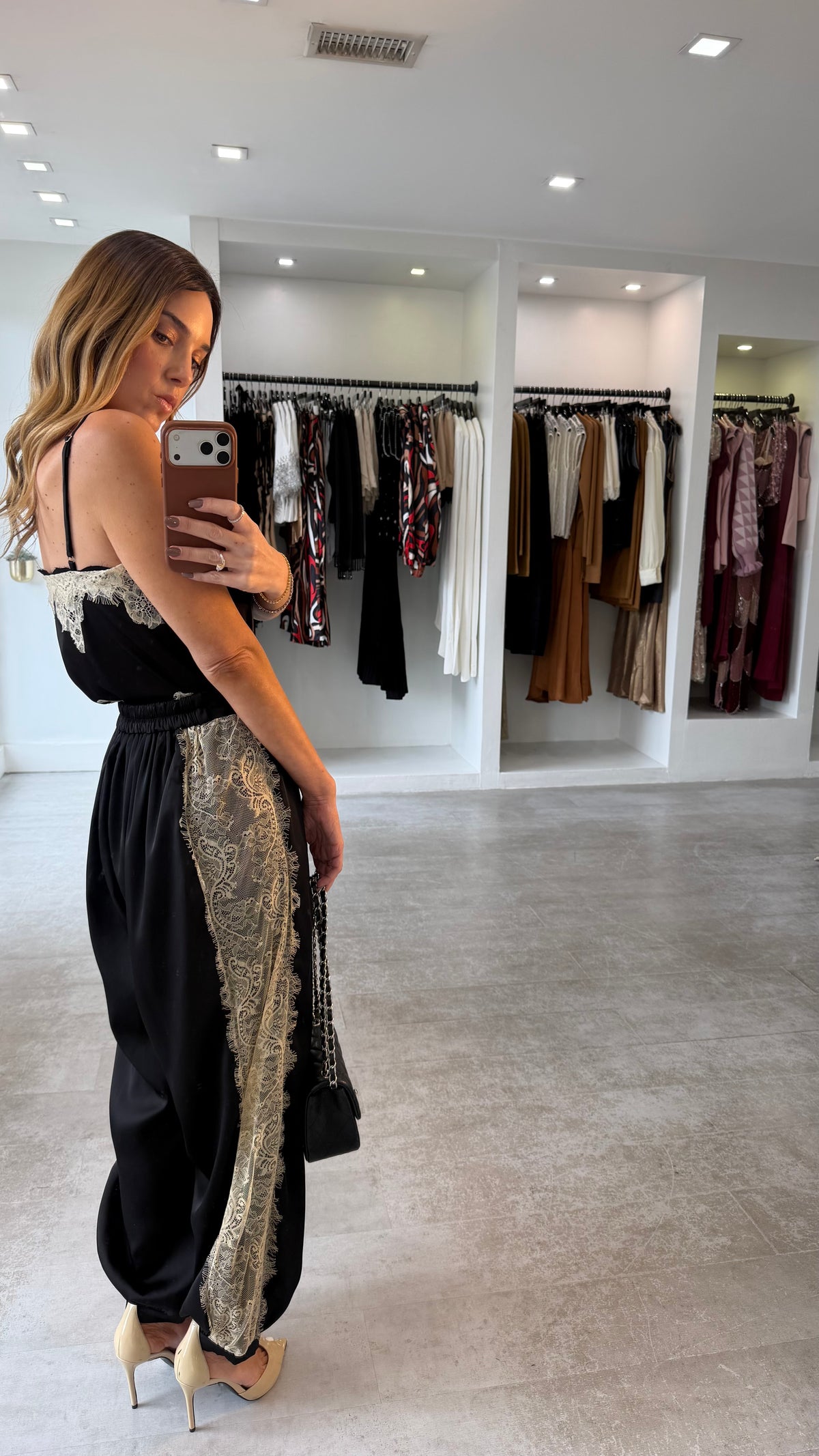 LACE AFTER DARK PANTS