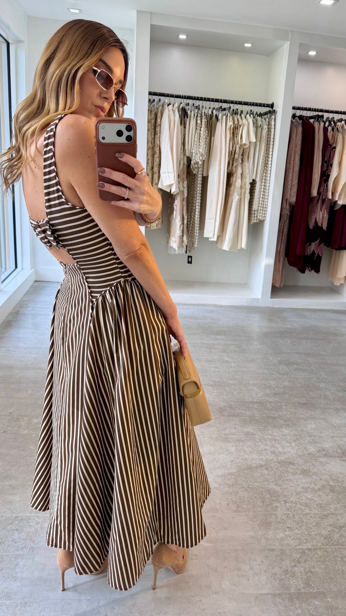 CITY STRIPE DRESS